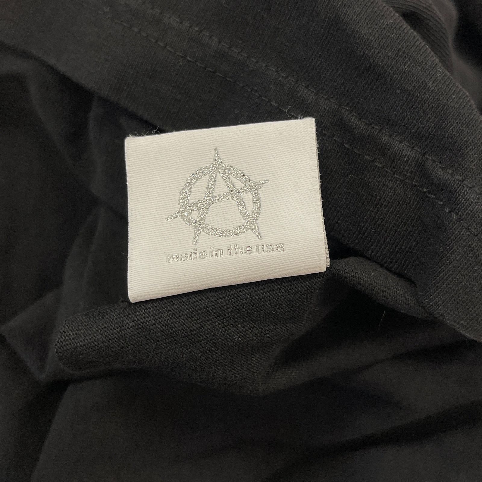 Revenge Revenge Logo Embroidered Black Red Tee T Shirt Size Large L Size US L / EU 52-54 / 3 - 6 Thumbnail