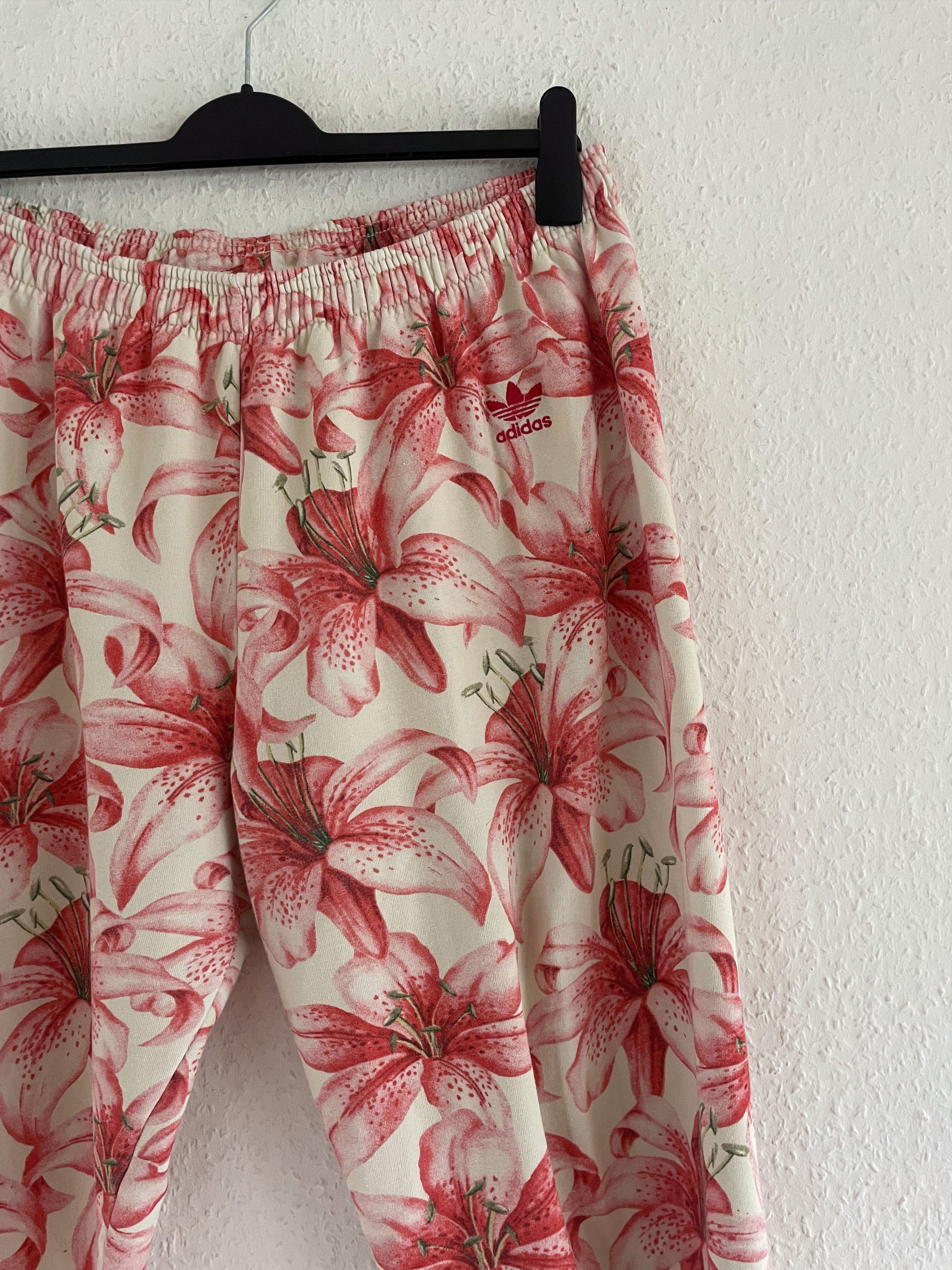 Adidas × Jeremy Scott Floral Track Sweatpants Size US 34 / EU 50 - 4 Thumbnail