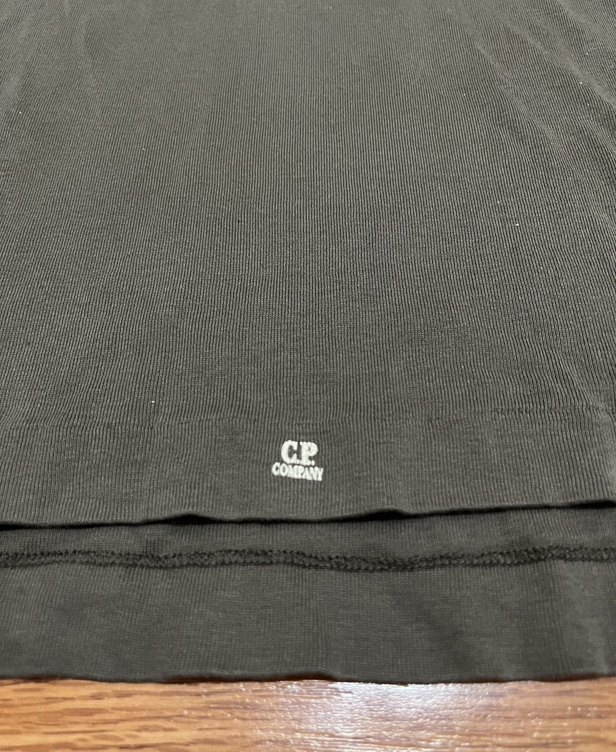 C.P. Company CP Company Army Green Polo Tee Size US L / EU 52-54 / 3 - 4 Thumbnail