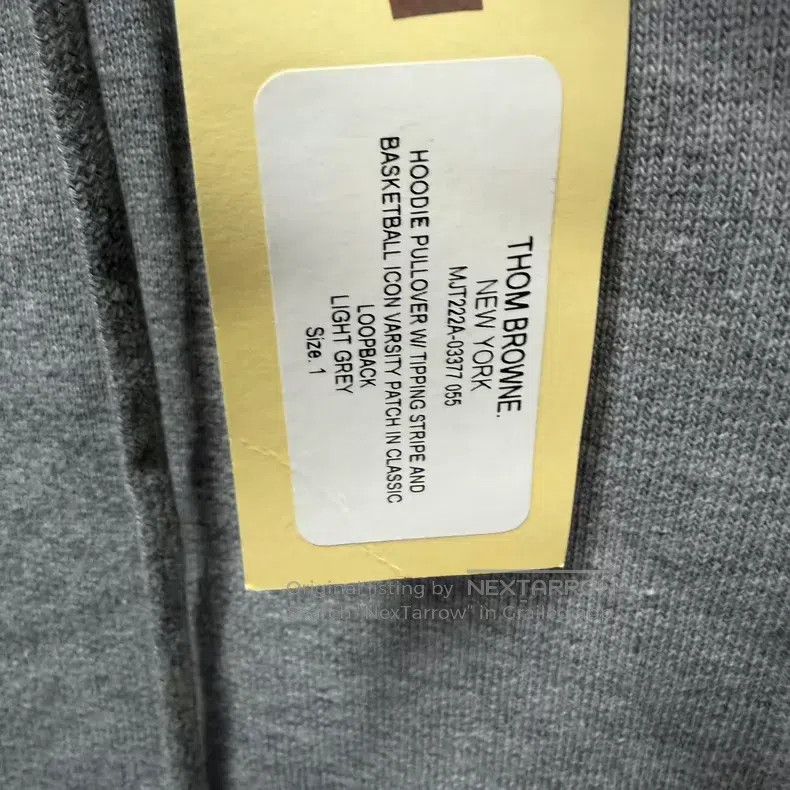 Thom Browne Thom Browne Tennis Hooded Sweatshirt Size US S / EU 44-46 / 1 - 6 Thumbnail