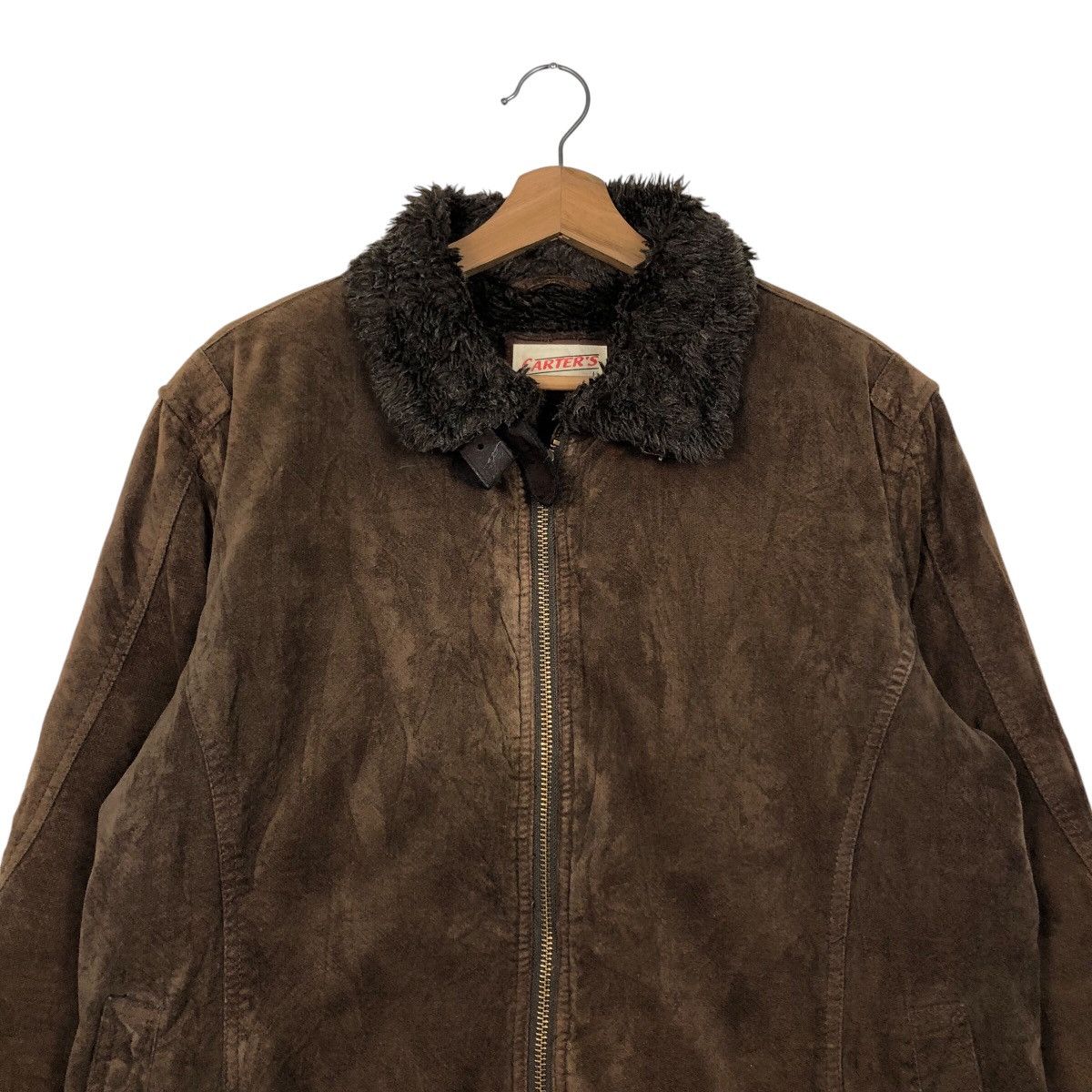 Japanese Brand × Vintage Vintage Biker Jacket Carter's Mink Fur Blanket Issey Miyake Size US L / EU 52-54 / 3 - 4 Thumbnail