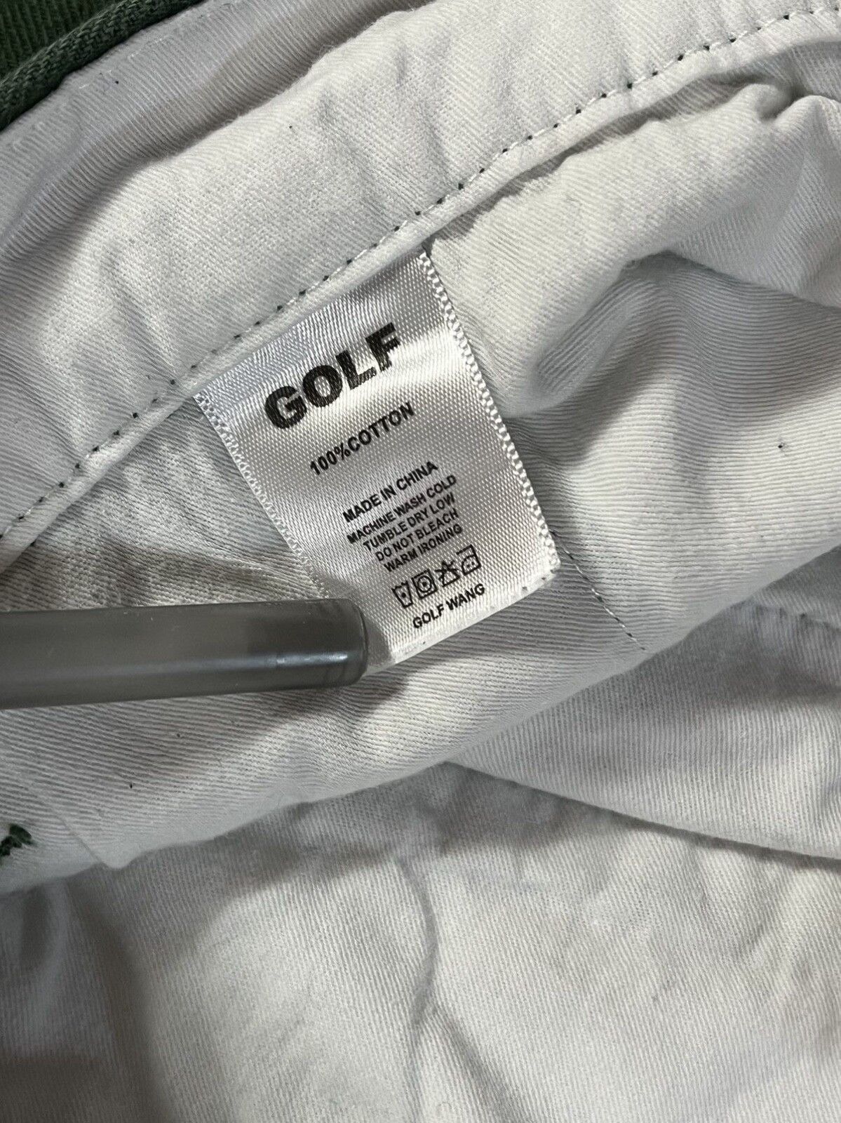 Golf Wang Golf Wang Tyler the Creator Nice Pant Chino Green Size 34 Size US 34 / EU 50 - 4 Thumbnail