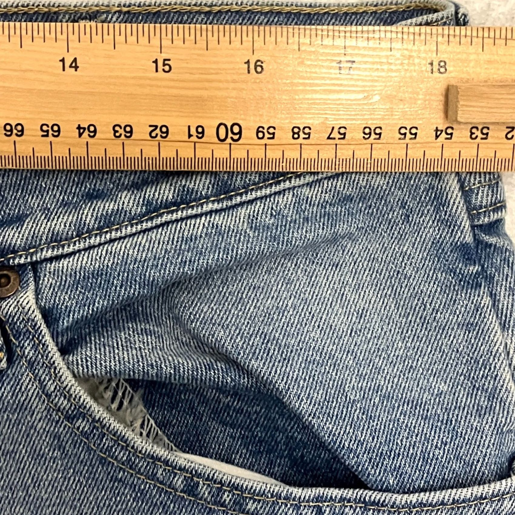 Wrangler Wrangler Jeans Mens Blue Relaxed Fit Straight Leg Stretch Denim 36W 30L Size US 36 / EU 52 - 7 Thumbnail