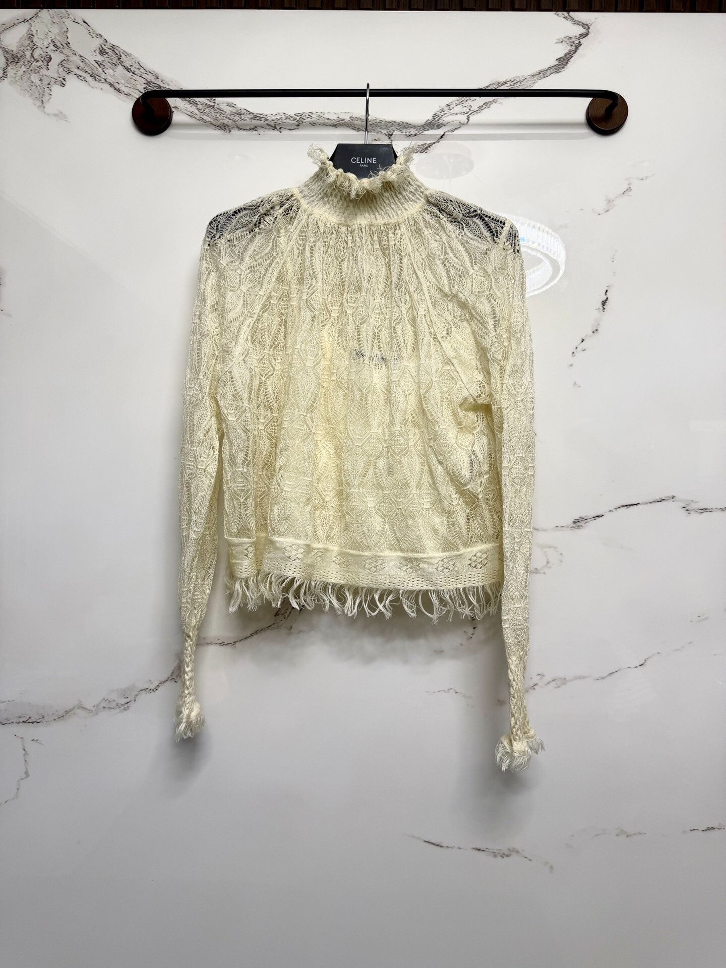 Dior Dior Silk Wool Tassel Sweater Set Size S / US 4 / IT 40 - 1 Thumbnail