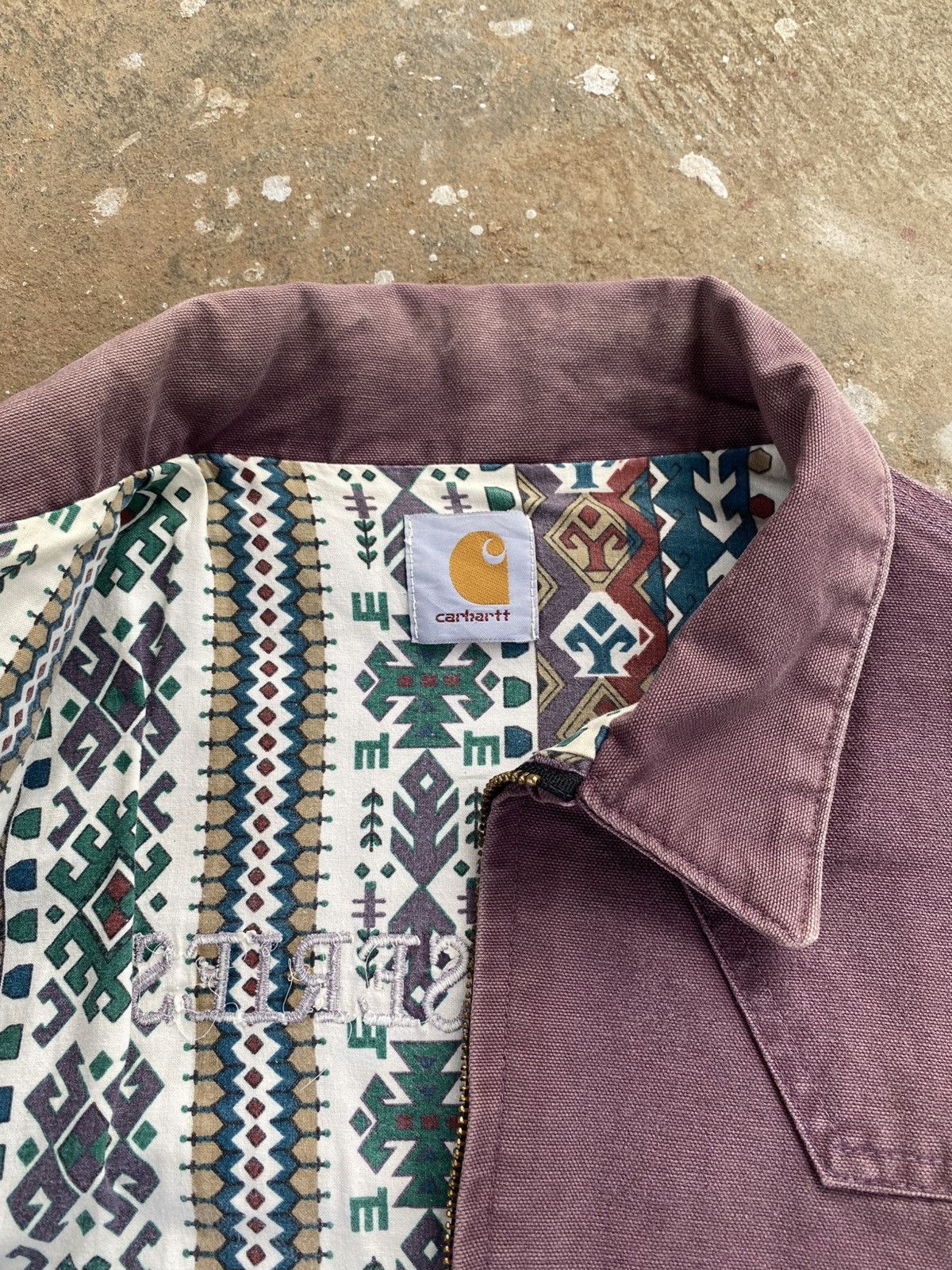 Carhartt Vintage Carhartt Western Jacket Sante Fe JS1457 Damson Size US M / EU 48-50 / 2 - 4 Thumbnail