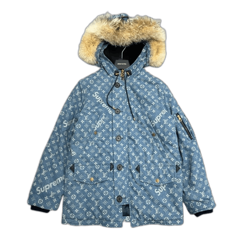Louis Vuitton Louis Vuitton x Supreme Quilted Jacket-yf Size US XL / EU 56 / 4 - 1 Thumbnail