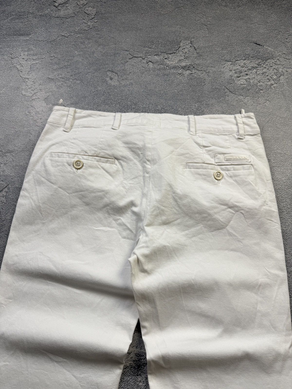 Prada Luxury Crazy White Prada jeans Size US 29 - 9 Thumbnail