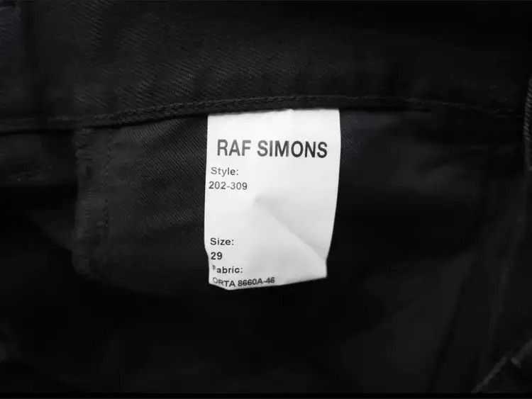 Raf Simons Raf Simons Knee Zip Detailed Denim-2507 Size US 29 - 5 Thumbnail