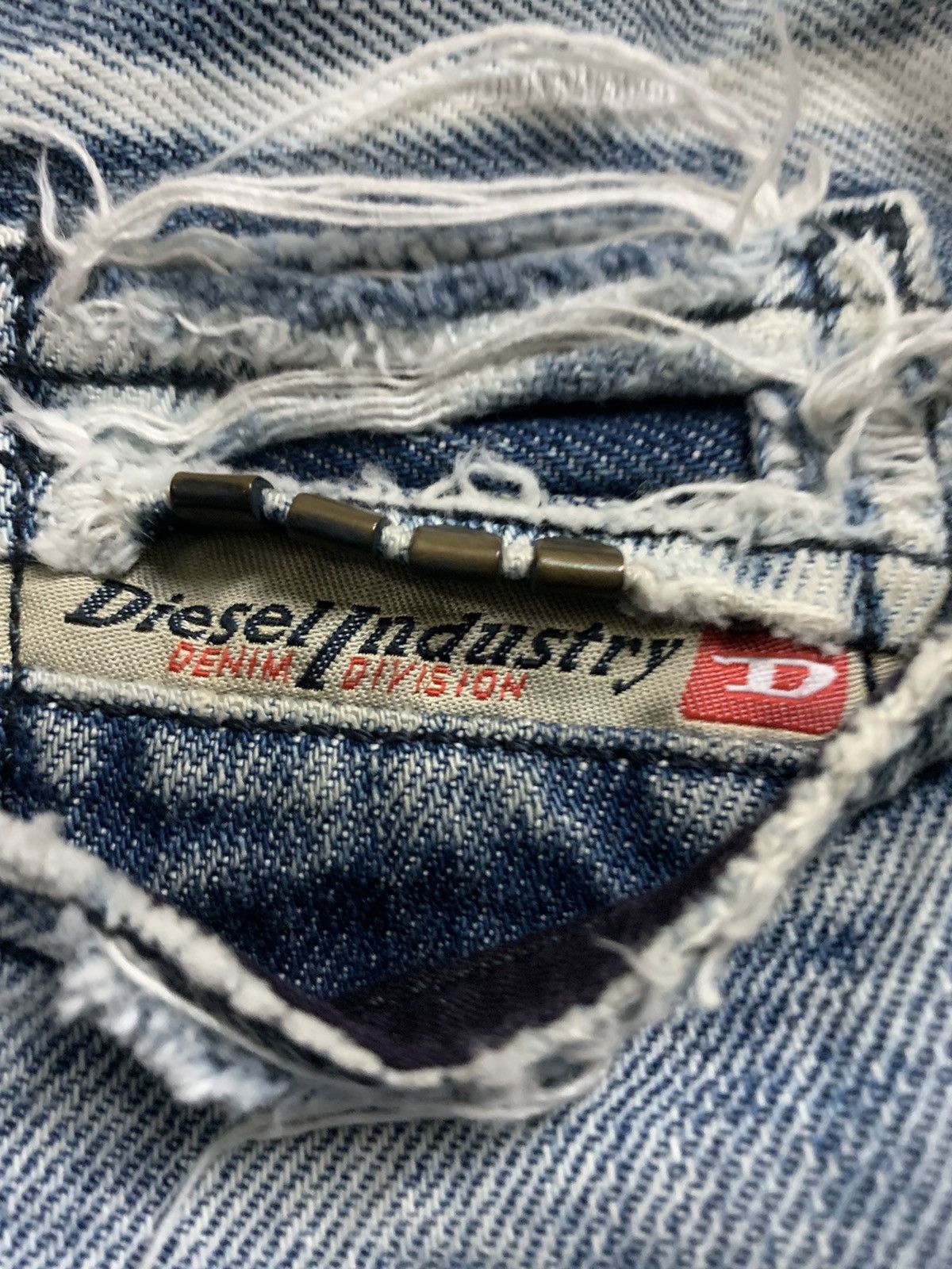 Diesel Made in Italy Punk Distressed Diesel Safado Jeans Size US 34 / EU 50 - 10 Thumbnail