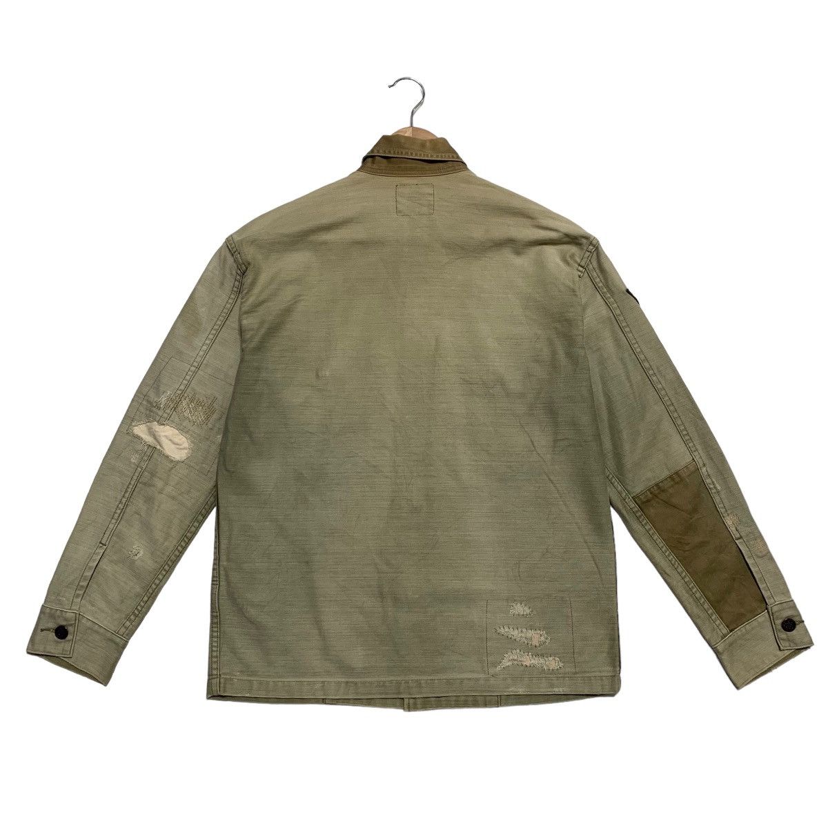 Denim & Supply Ralph Lauren Denim & Supply Ralph Lauren Military Distressed Jacket Size US S / EU 44-46 / 1 - 9 Thumbnail