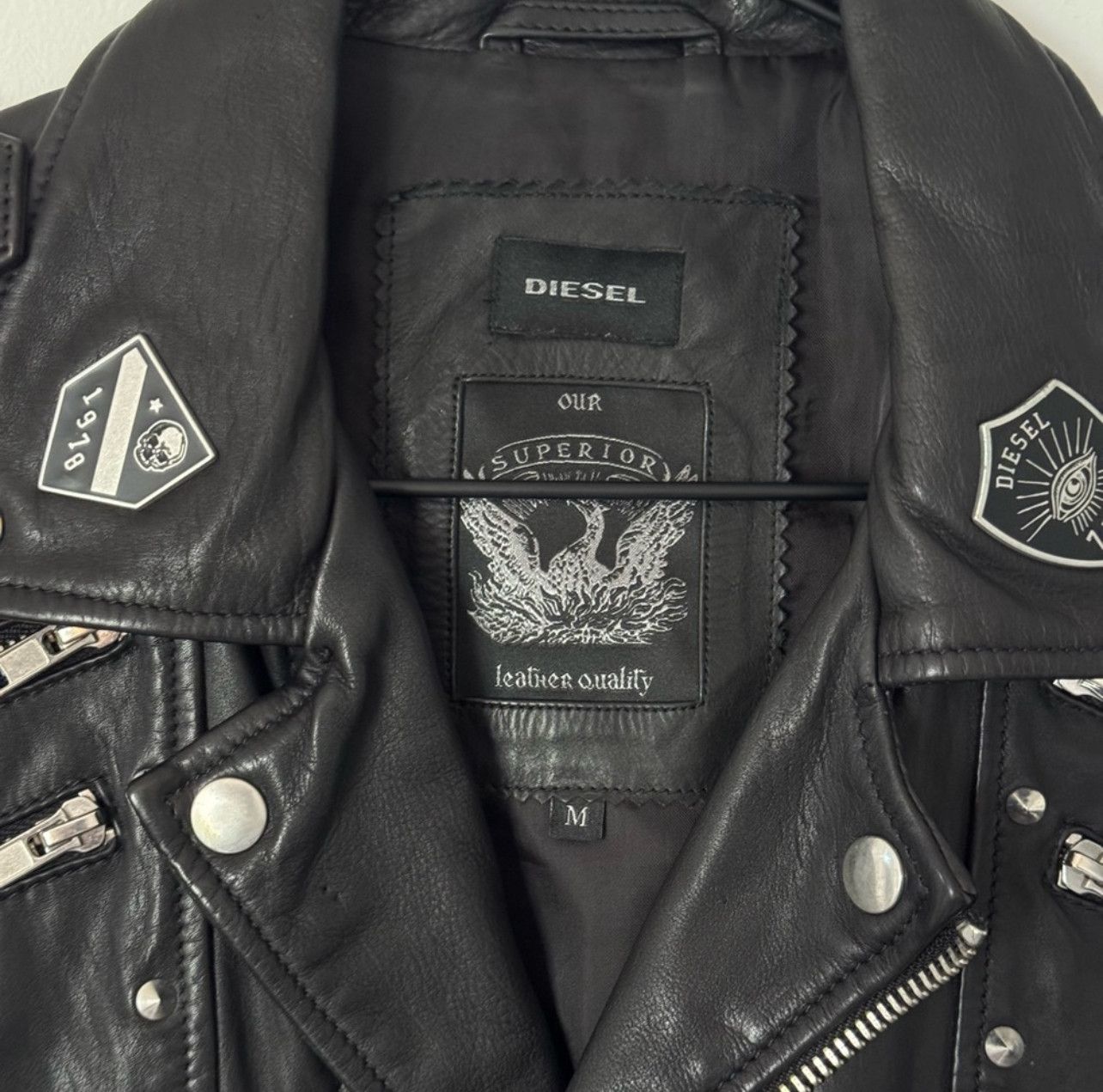 Diesel Diesel leather jacket Size US M / EU 48-50 / 2 - 6 Thumbnail