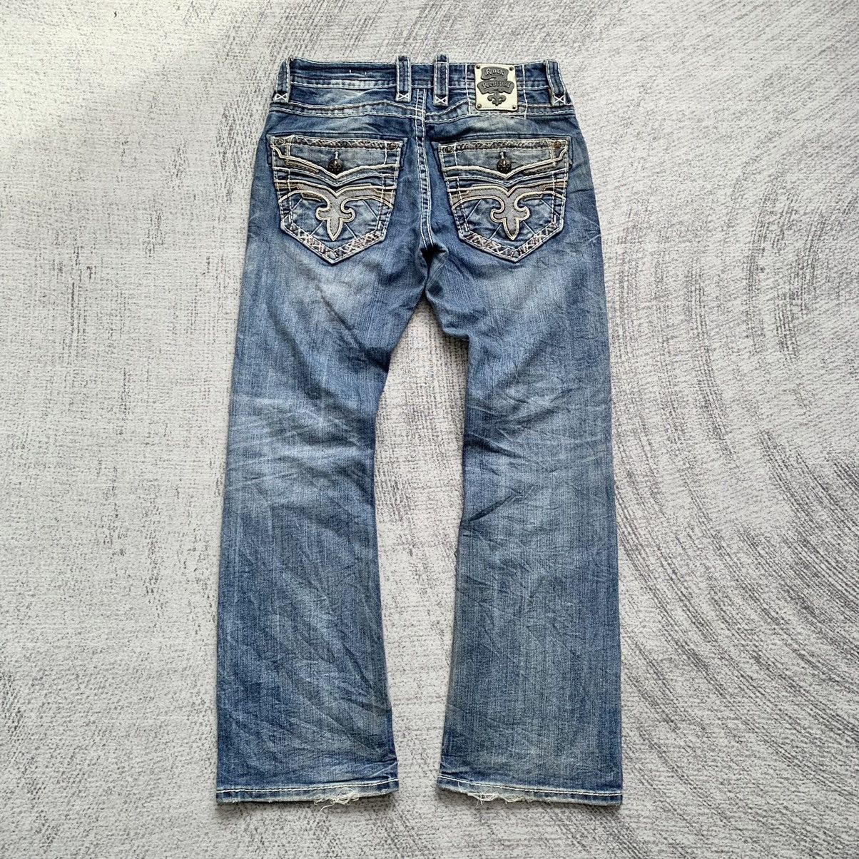 Japanese Brand Vintage Rock Revival Punk Triple Stitch Size US 33 - 1 Thumbnail