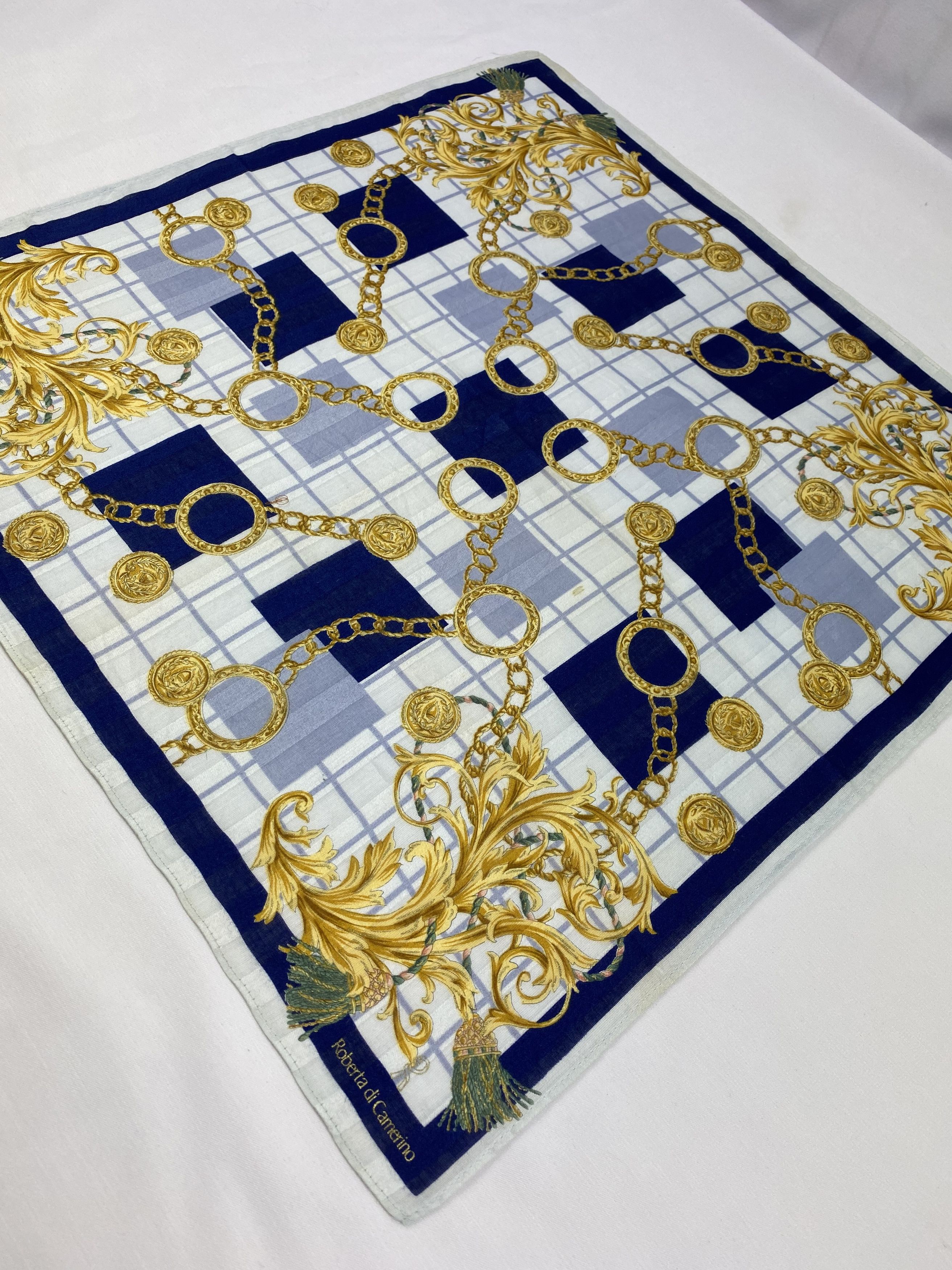 Roberta di Camerino × Vintage Roberta Di Camerino Handkerchief / Bandana / Neckerchief Size ONE SIZE - 4 Thumbnail