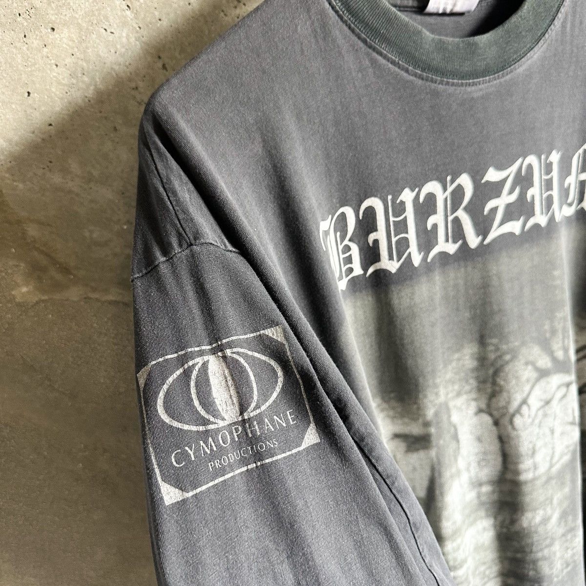 Band Tees Burzum 90’s “When Night Falls” Long Sleeve Shirt Size US XL / EU 56 / 4 - 4 Thumbnail