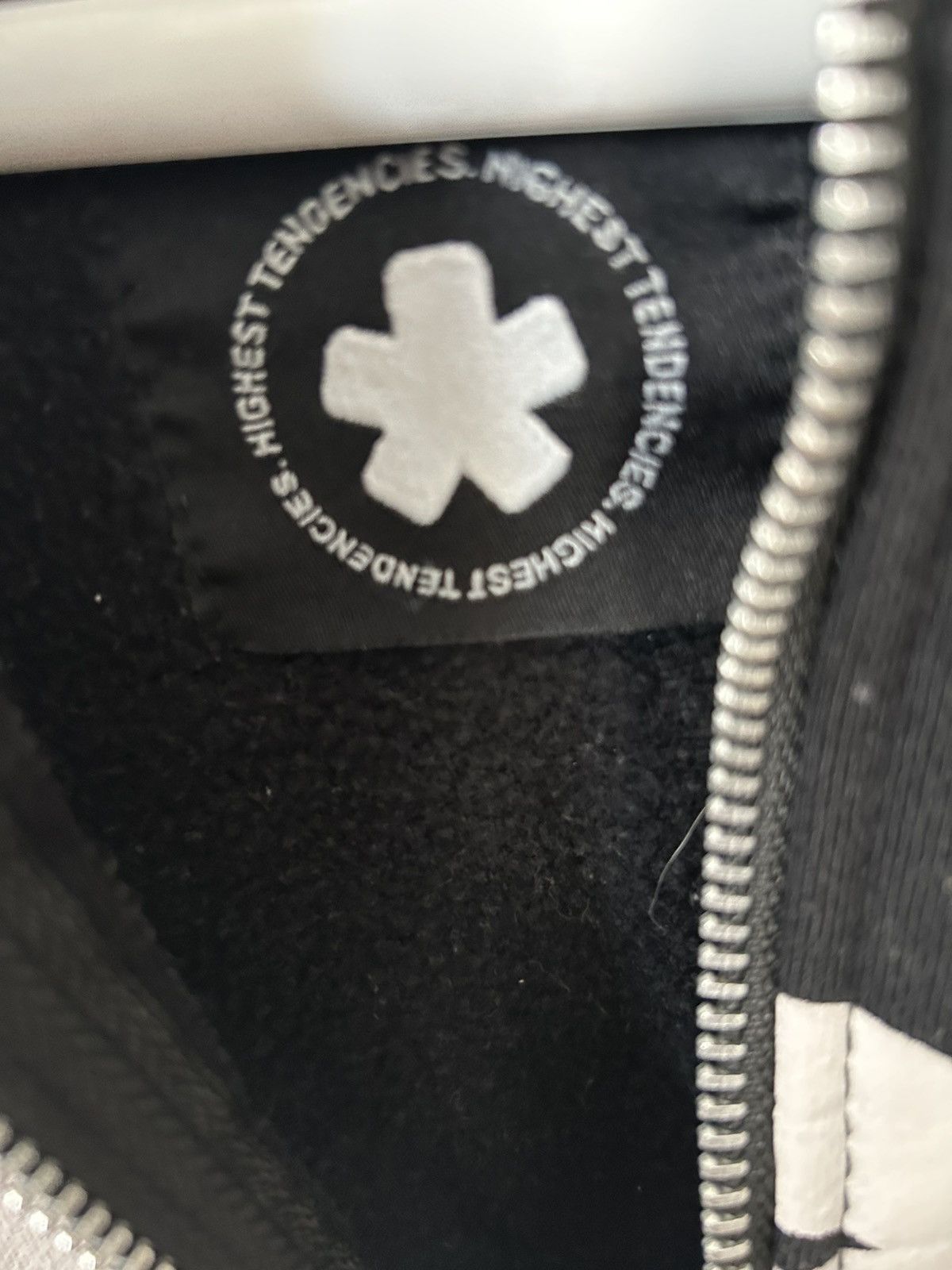 Highest Tendencies Highest Tendencies Full Zip Hoodie Black White Graphic Size US L / EU 52-54 / 3 - 3 Thumbnail