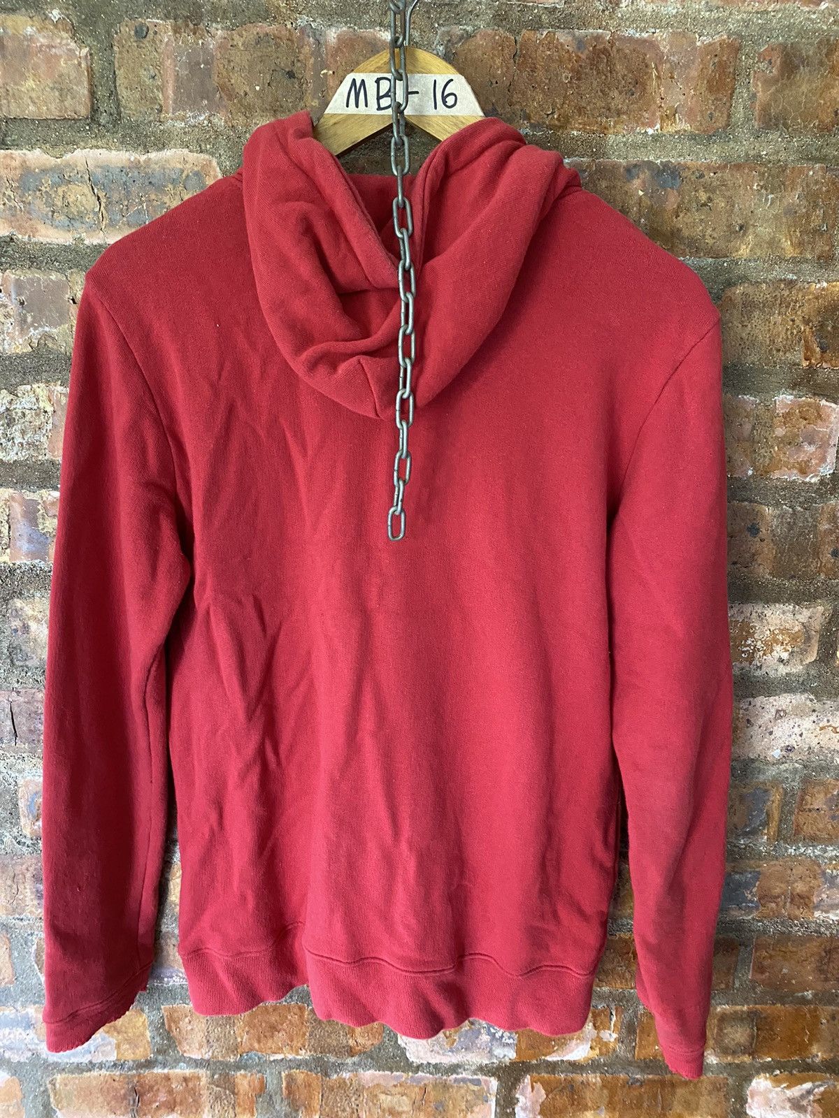 Lounge Lizard 2000s Red Anorak hoodie Size US M / EU 48-50 / 2 - 10 Thumbnail