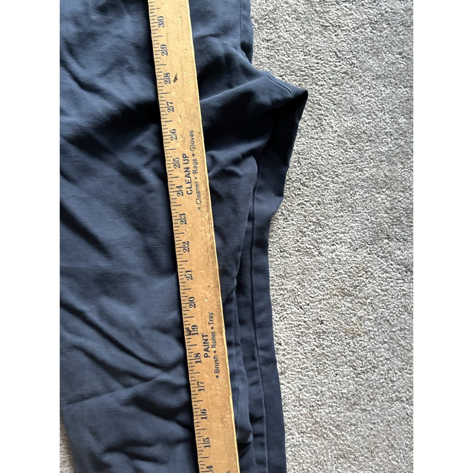 Banana Republic Banana Republic Martin-Fit Dress Pants Women Navy Cotton Size 2 Regular Inseam 25 Straight Size 26" / US 2 / IT 38 - 6 Thumbnail