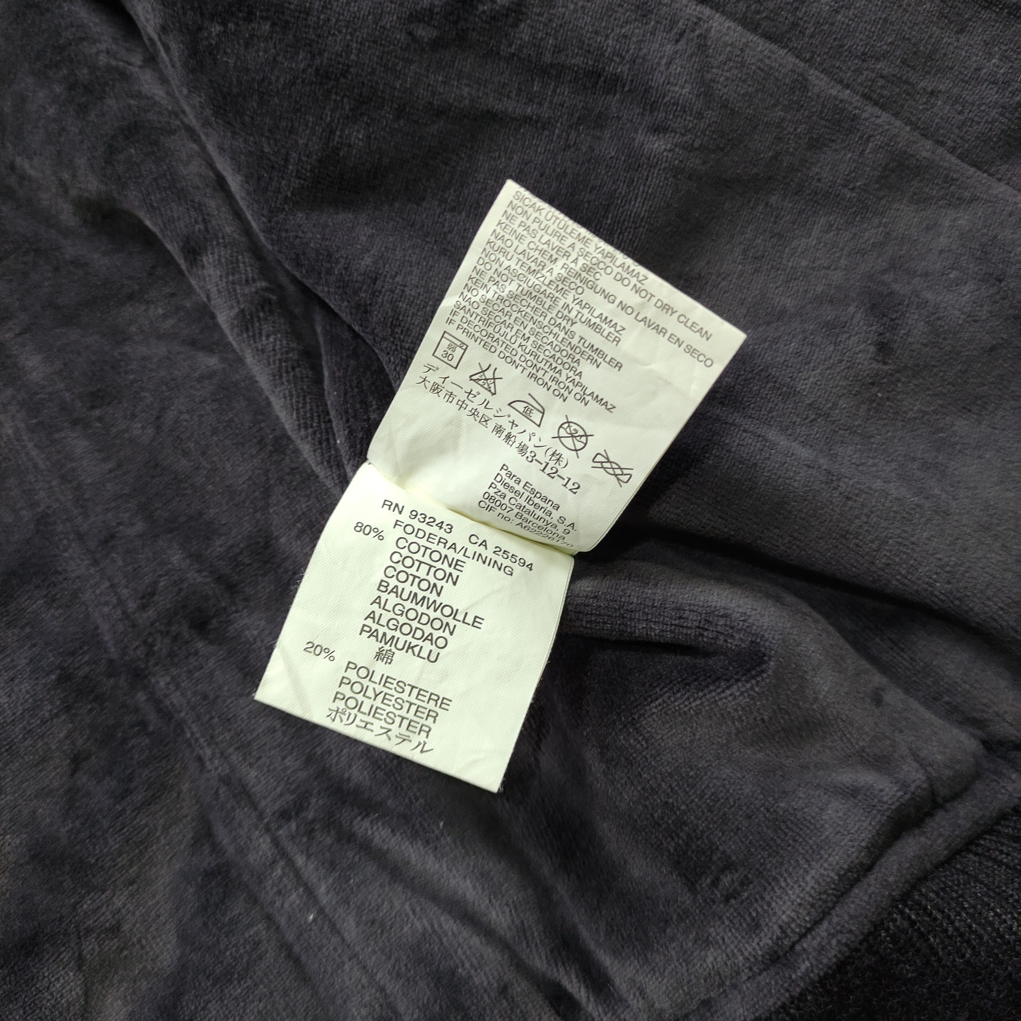 Diesel Diesel Y2K Jacket 2000s Embroidery Floral Size US S / EU 44-46 / 1 - 12 Thumbnail