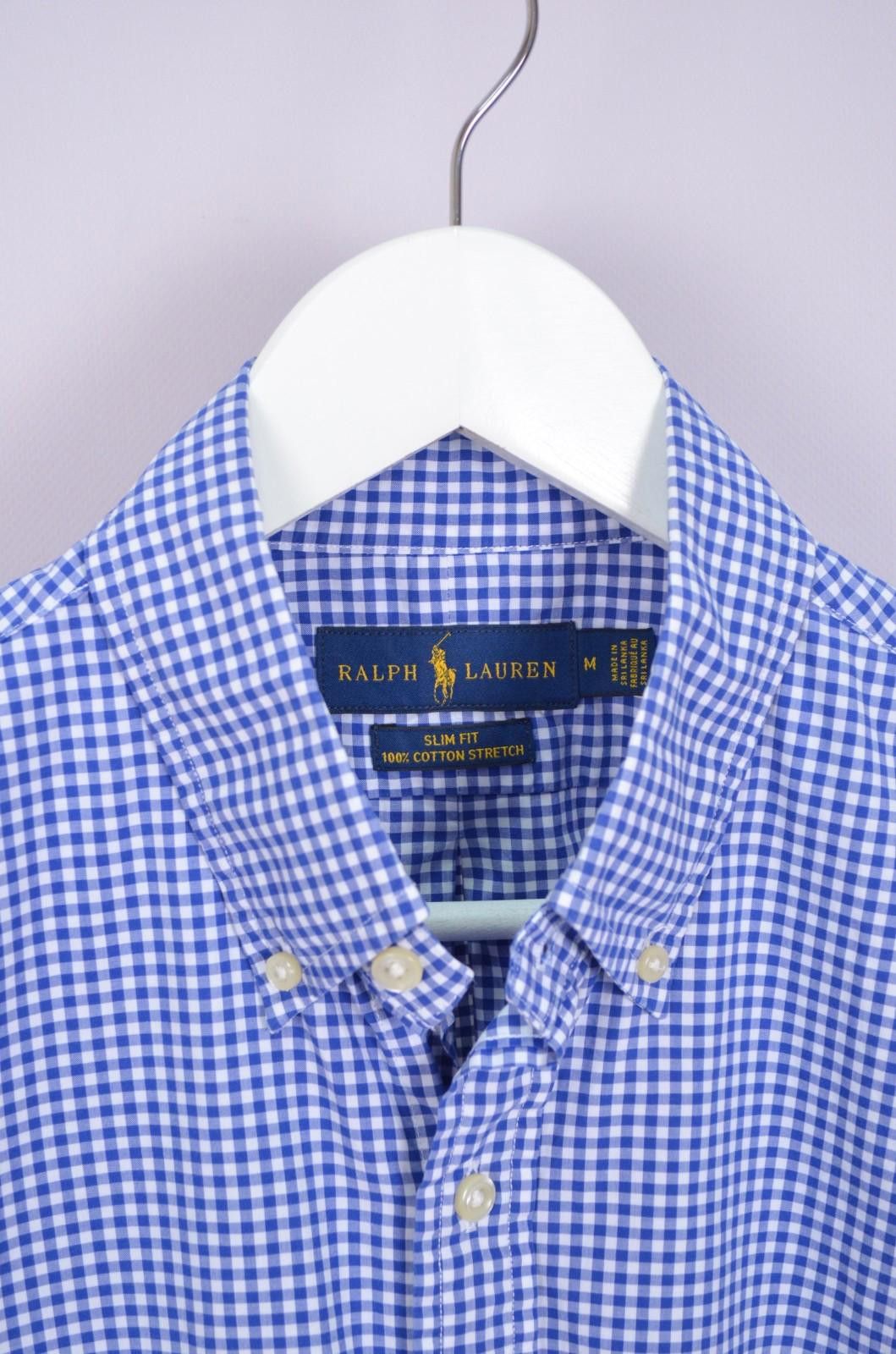 Polo Ralph Lauren Mens Polo Ralph Lauren Slim Fit Cotton Stretch Check Size M Size US M / EU 48-50 / 2 - 4 Thumbnail
