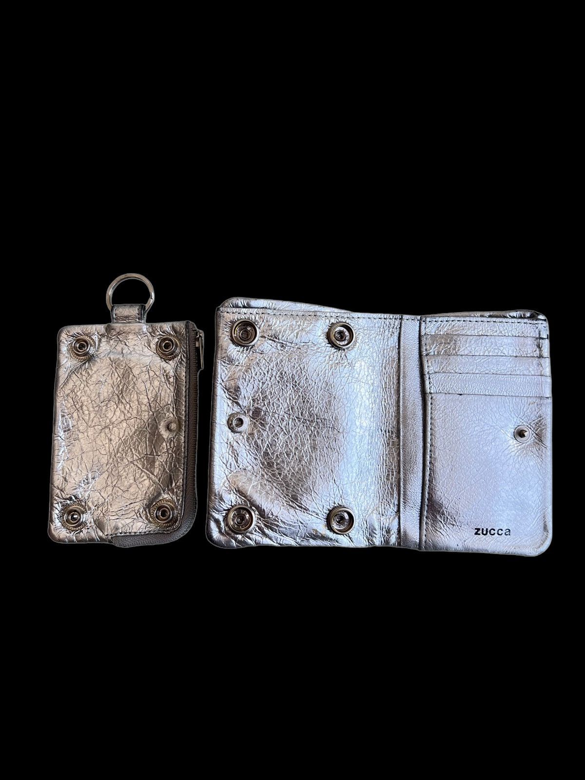CABANE de ZUCCa Cabane de Zucca Monogram Logo Post Punk Detachable Wallets Size ONE SIZE - 5 Thumbnail