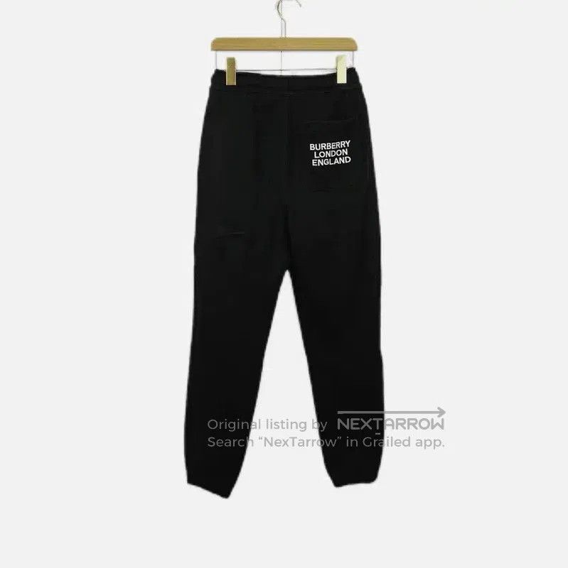Burberry Burberry Black Cotton Casual Pants for Women. Size 22" - 2 Thumbnail