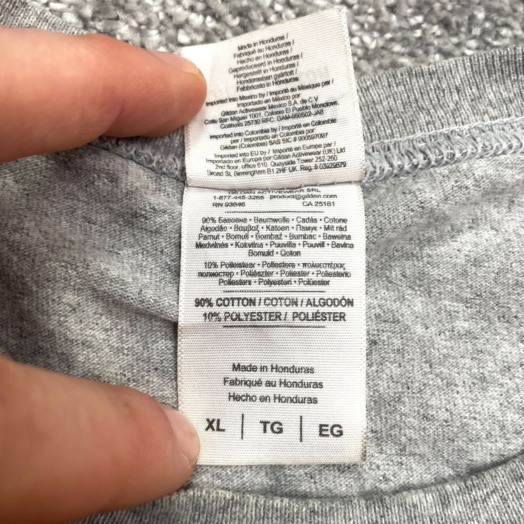 Gildan Gildan Ultra Cotton Tank Top Mens XL Gray Crew Neck Muscle Tee Shirt Size US XL / EU 56 / 4 - 6 Thumbnail