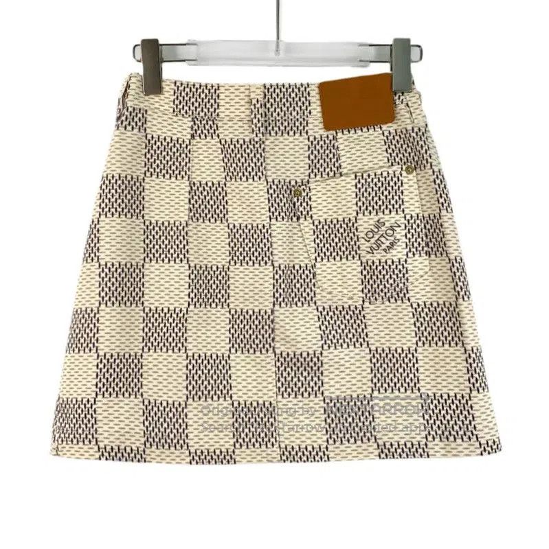 Other Louis Vuitton Colorblock Cotton Mini Skirt . Size 22" - 1 Thumbnail