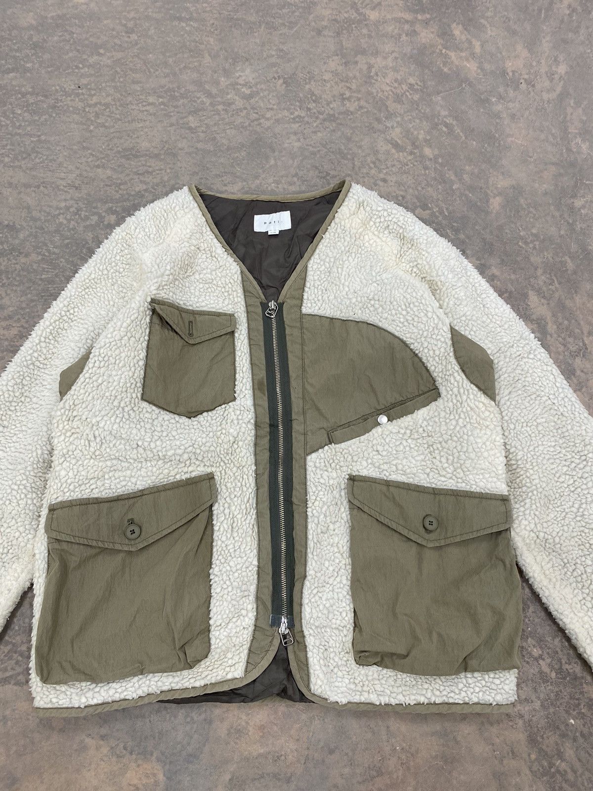 Japanese Brand PATI JAPAN TACTICAL CARDIGAN MILITARY 90s ISSEY JUNYA CDG Size US L / EU 52-54 / 3 - 3 Thumbnail