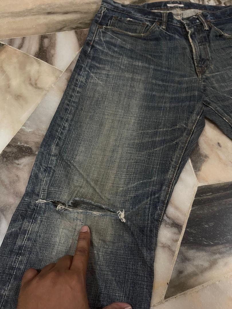 Eternal Japanese Brand Eternal Distressed Jeans Inspired by Kapital Size US 32 / EU 48 - 6 Thumbnail