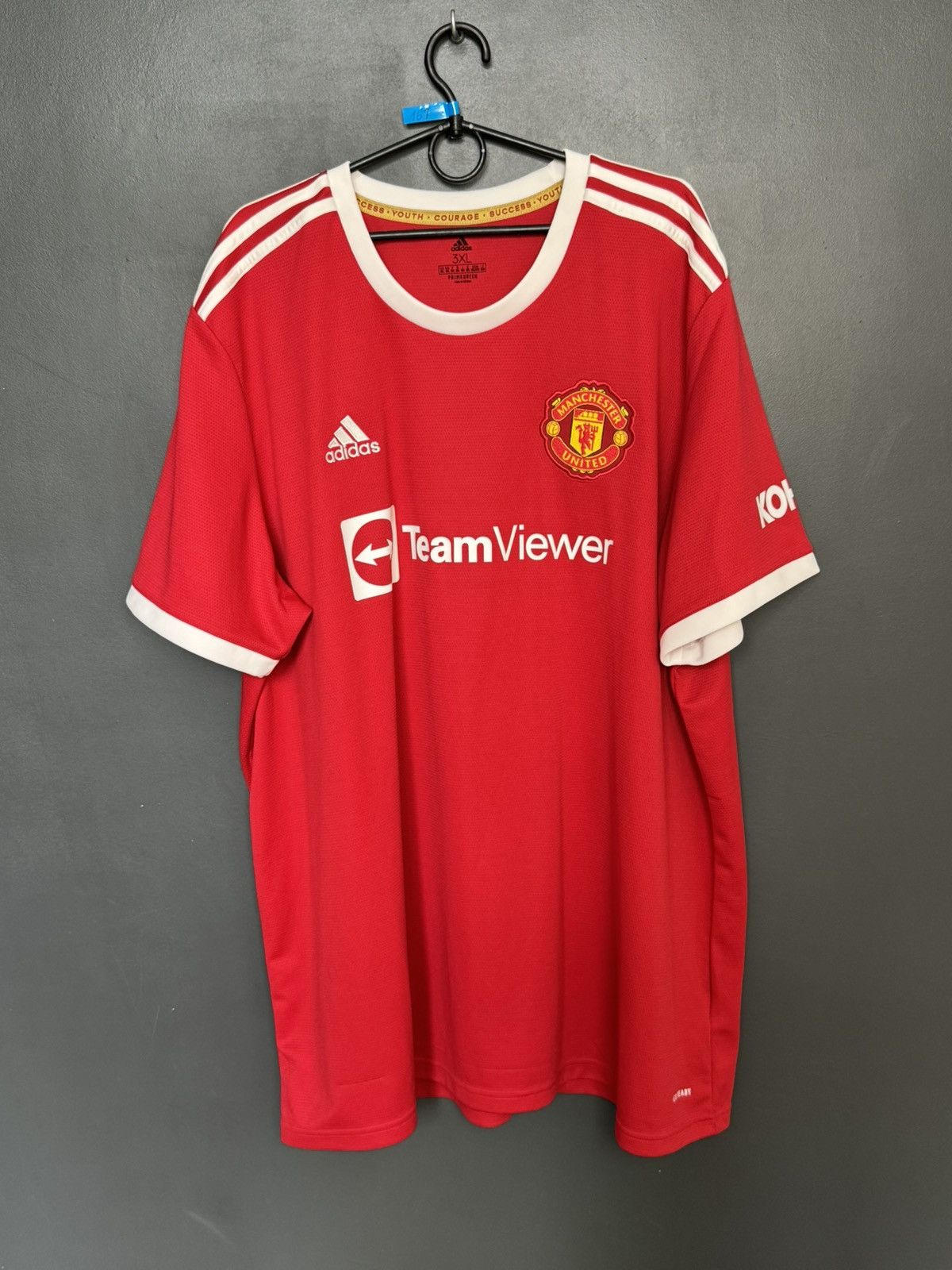 Adidas 3XL Manchester United 21/22 Home Ronaldo Football Jersey Size US XXL / EU 58 / 5 - 2 Thumbnail