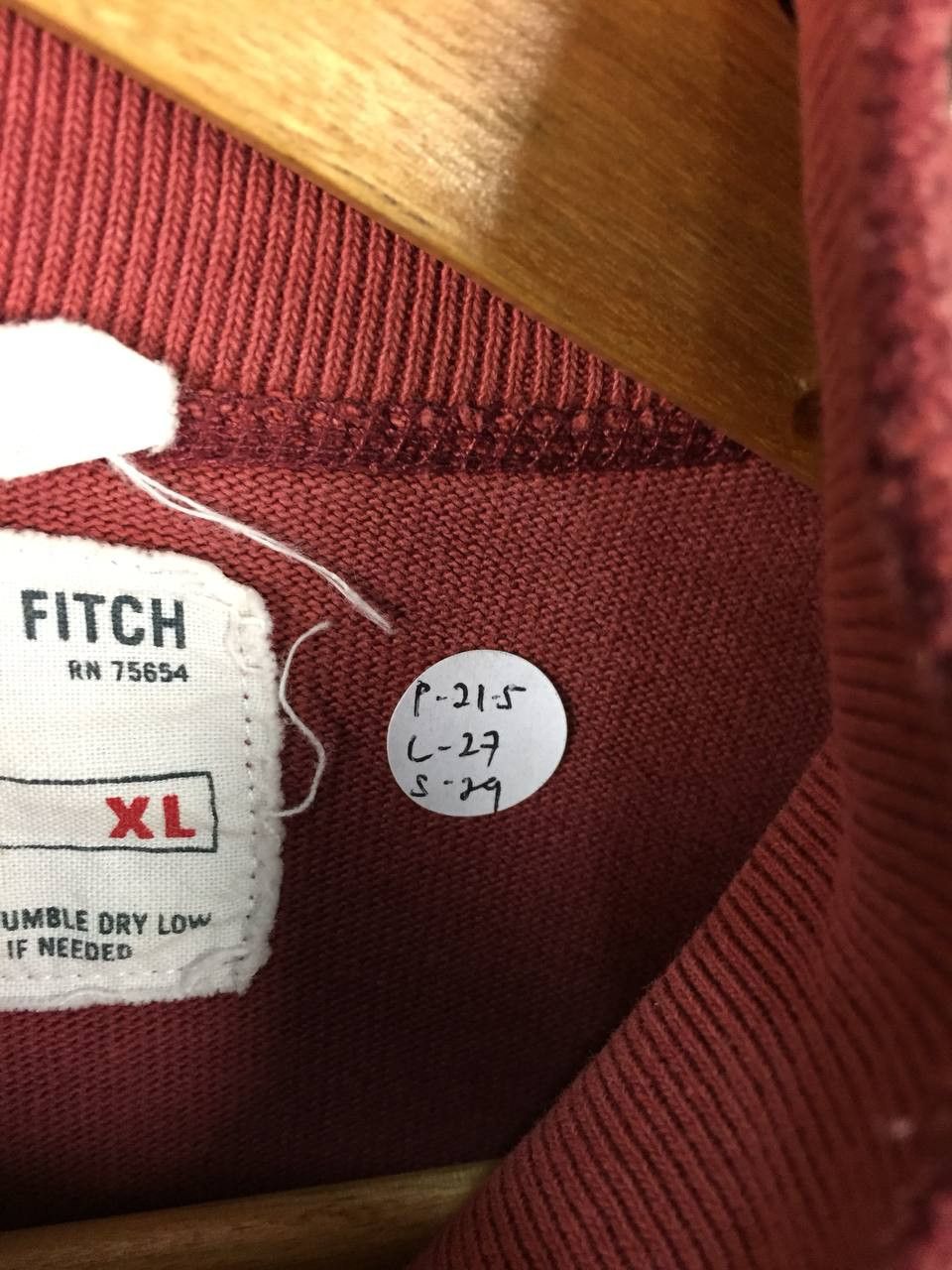 Abercrombie & Fitch Abercrombie & Fitch Athletic Issue Mock Neck Henley Tee Size US L / EU 52-54 / 3 - 10 Thumbnail