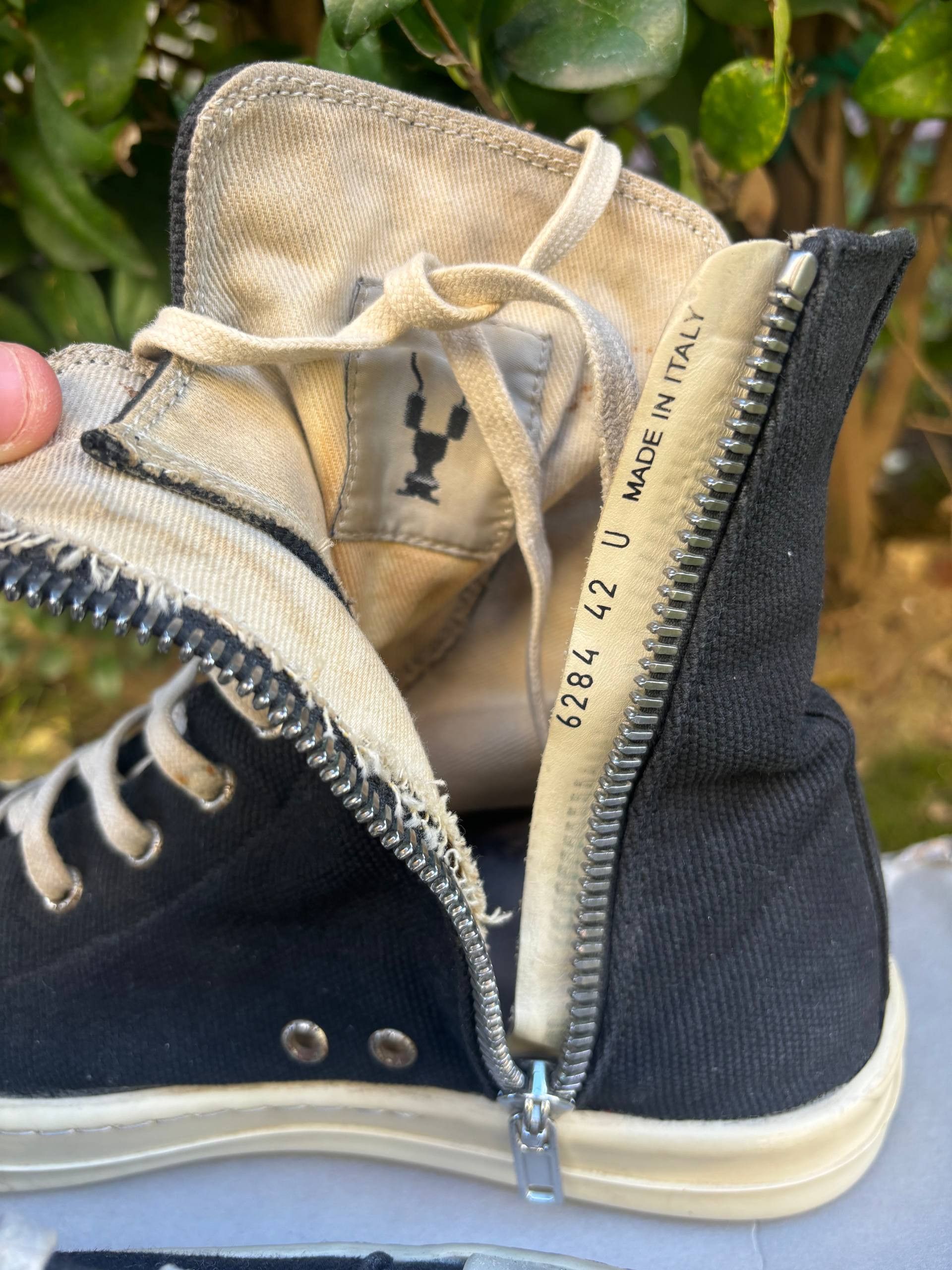 Rick Owens Drkshdw Rick Owens Ramones High Size US 9 / EU 42 - 3 Thumbnail
