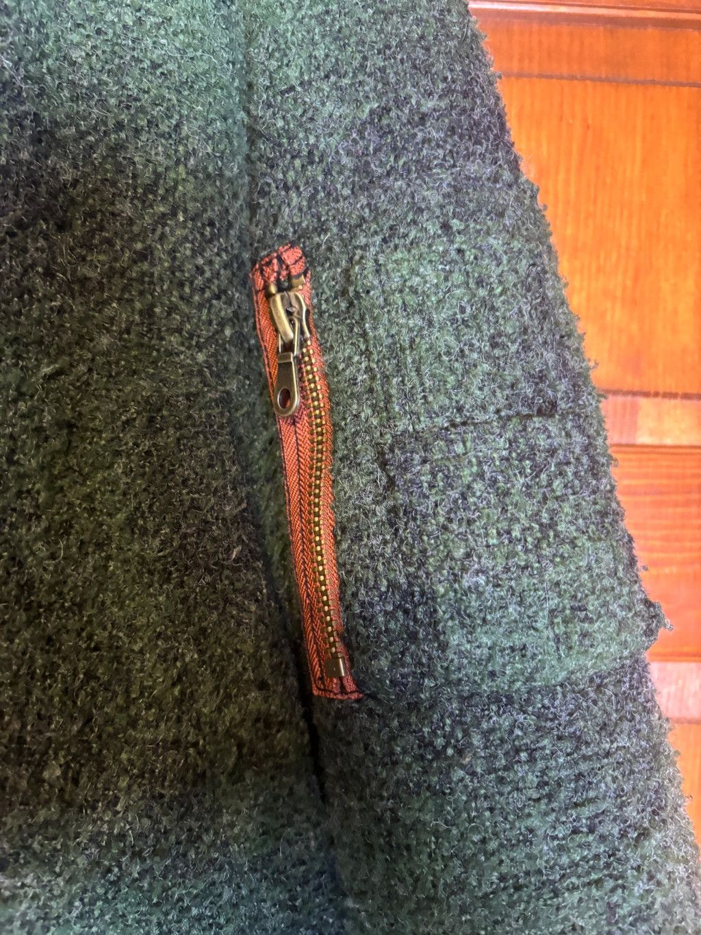 The Unbranded Brand Artisan de Luxe Toggle Coat Faux Fur Hood Green M Size US M / EU 48-50 / 2 - 21 Thumbnail
