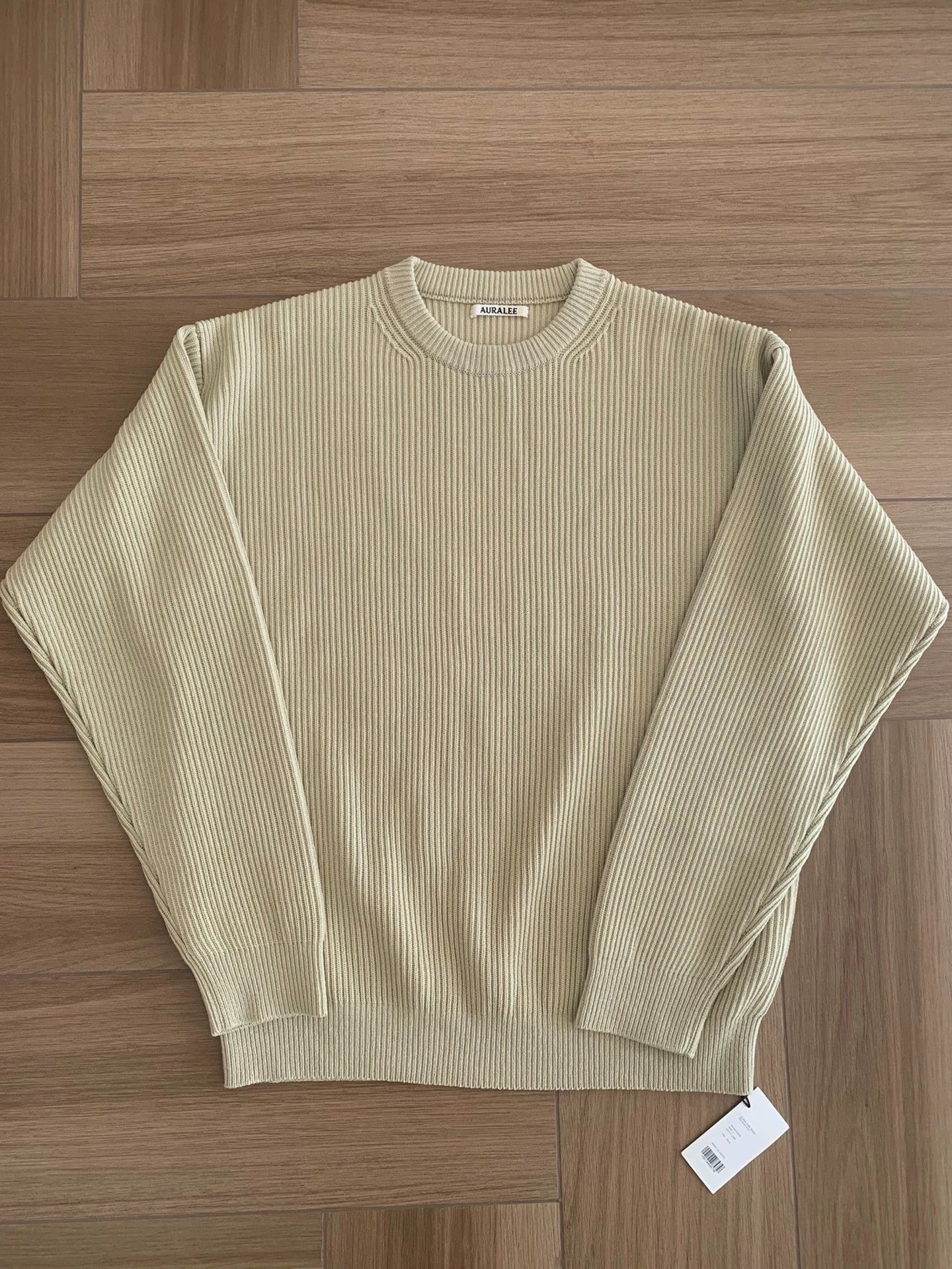 Auralee AURALEE 24AW Super Fine Wool Rib Knit P/O Sz 5 Size XXL / US 16-18 / IT 52-54 - 1 Thumbnail