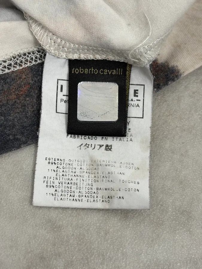 Just Cavalli SS2004 Cavalli Cow Print Movement Longsleeves Size S / US 4 / IT 40 - 11 Thumbnail