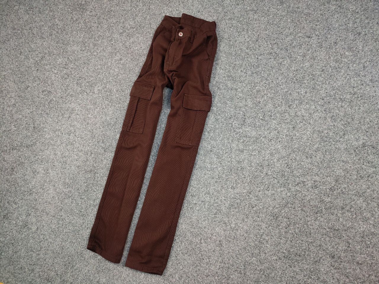 Japanese Brand Vintage 90's Japan Style Y2K Brown Denim Cargo Jeans Pants Size 26" / US 2 / IT 38 - 3 Thumbnail