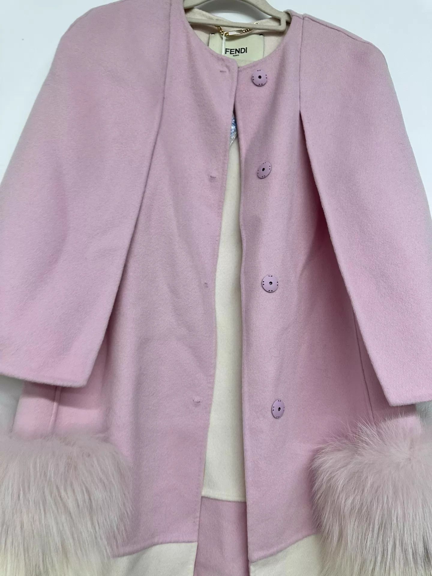 Fendi Fendi Women's Cloak Coat 38 Size XS / US 0-2 / IT 36-38 - 3 Thumbnail