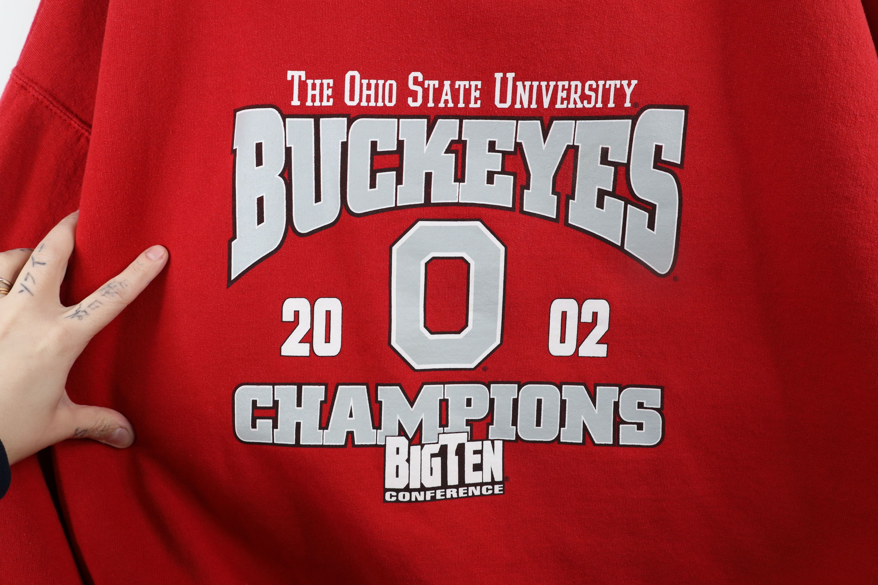 Vintage Vintage 2002 Champs Ohio State University Sweatshirt Size US XXL / EU 58 / 5 - 4 Thumbnail