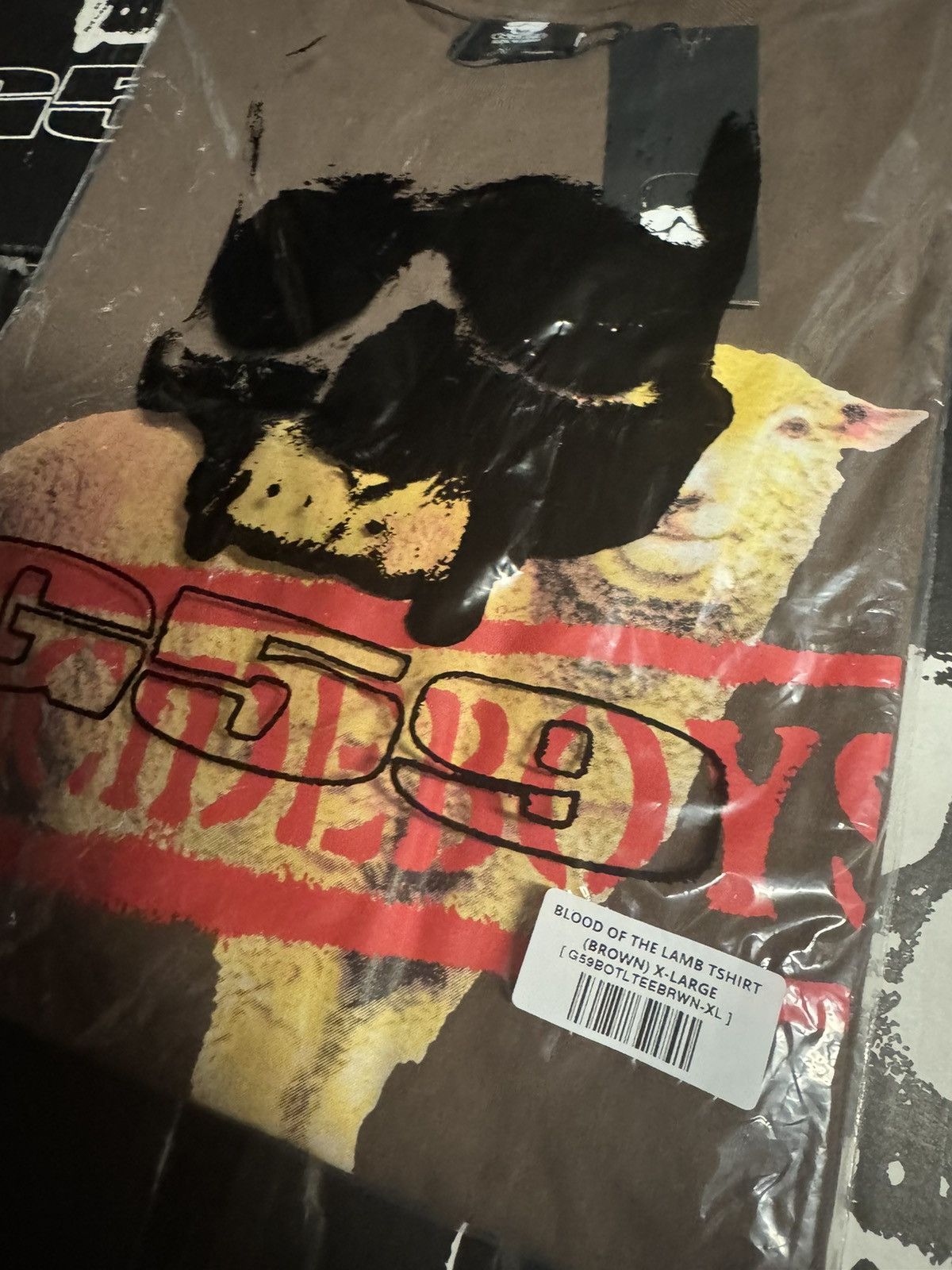 G59 Records $uicideboy$ G59 BLOOD OF THE LAMB T-SHIRT Size US XL / EU 56 / 4 - 4 Thumbnail