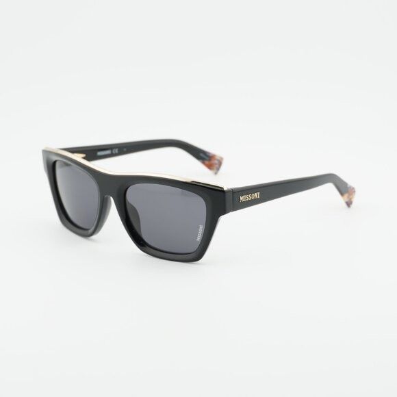 Missoni Missoni MIS 0067/S 0807 IR Sunglasses Black Cat Eye Frame Size ONE SIZE - 1 Thumbnail