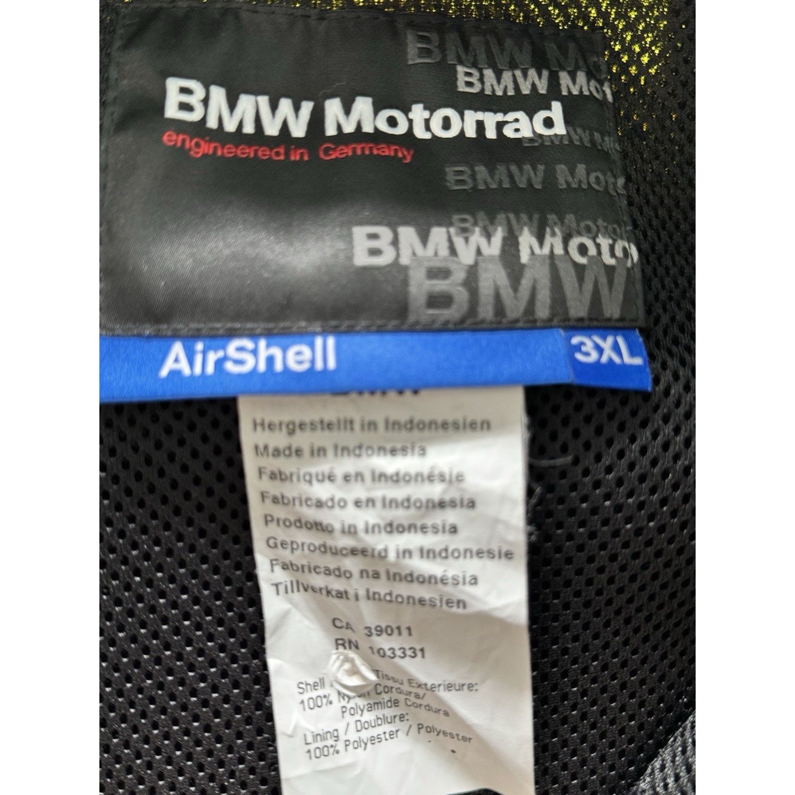 BMW BMW Motorrad AirShell Jacket Size 3XL Motorcycle Armored Size US XXL / EU 58 / 5 - 5 Thumbnail