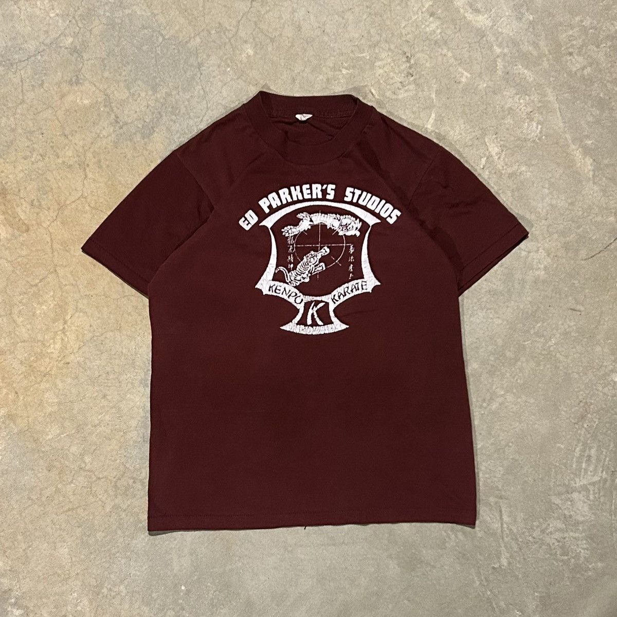 Unsound Rags × Vintage Vintage 80s Ed Parker Studios Kenpo Karate Japan Tee Size US S / EU 44-46 / 1 - 1 Thumbnail