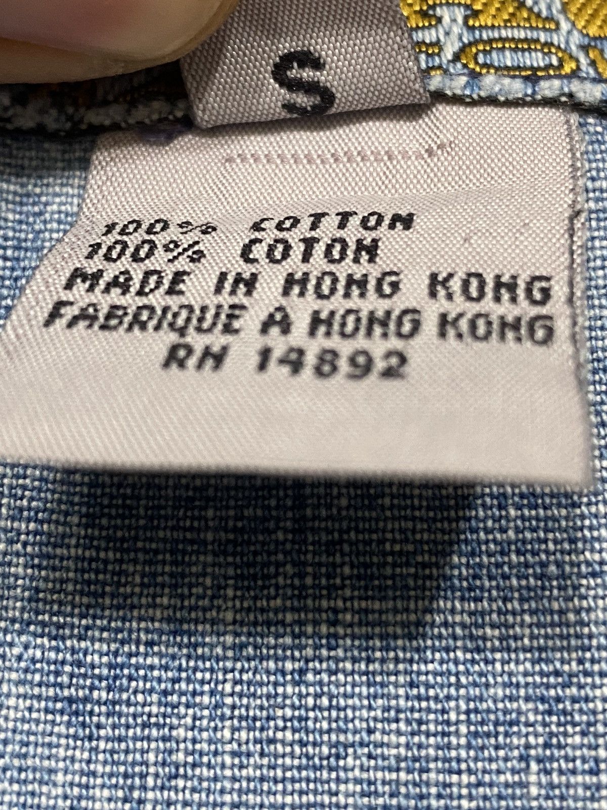 Marithe + Francois Girbaud MFG Marithe Francoise Girbaud Vintage Denim Big Pocket Size US XL / EU 56 / 4 - 4 Thumbnail