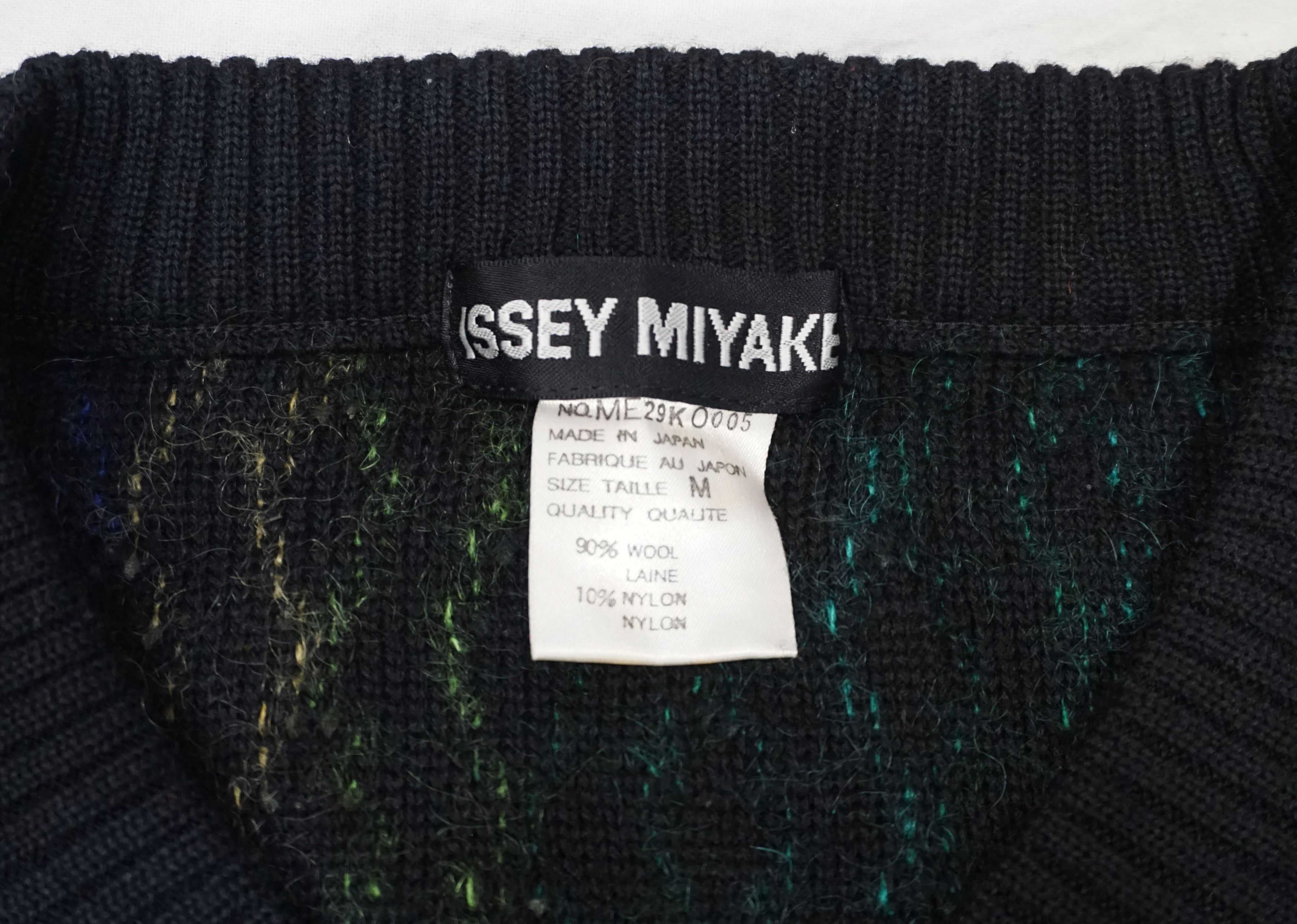 Issey Miyake Early 90's Issey Miyake Knit Cardigan Size US M / EU 48-50 / 2 - 2 Thumbnail