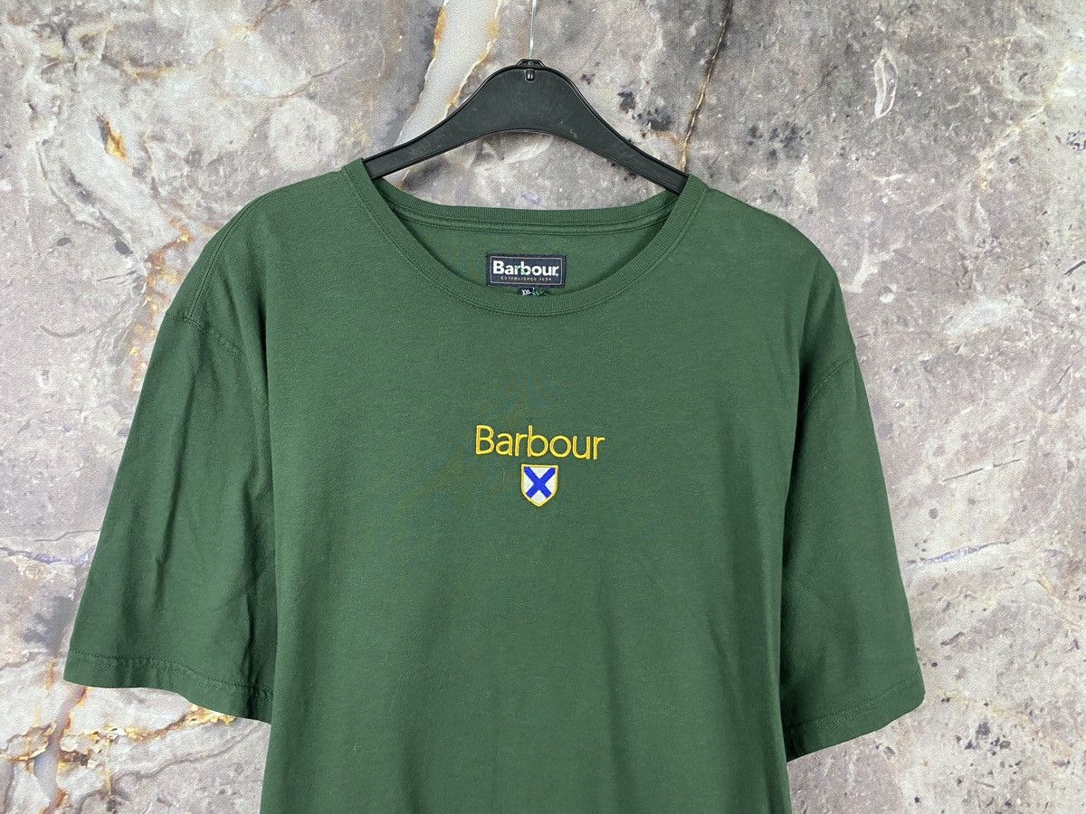 Barbour × Vintage Men’s Barbour Emblem Tee-Sycamore Luxury Size XXL Size US XXL / EU 58 / 5 - 2 Thumbnail