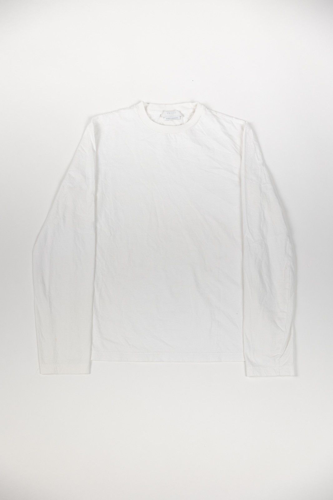 Prada Prada Cotton Long Sleeve Shirt Size US S / EU 44-46 / 1 - 1 Thumbnail