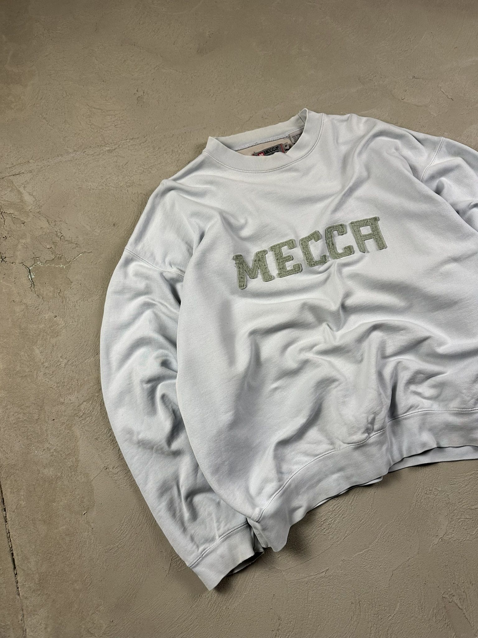 Mecca 2000s Mecca Hiphop Logo Spellout Boxy Crewneck Size US M / EU 48-50 / 2 - 2 Thumbnail