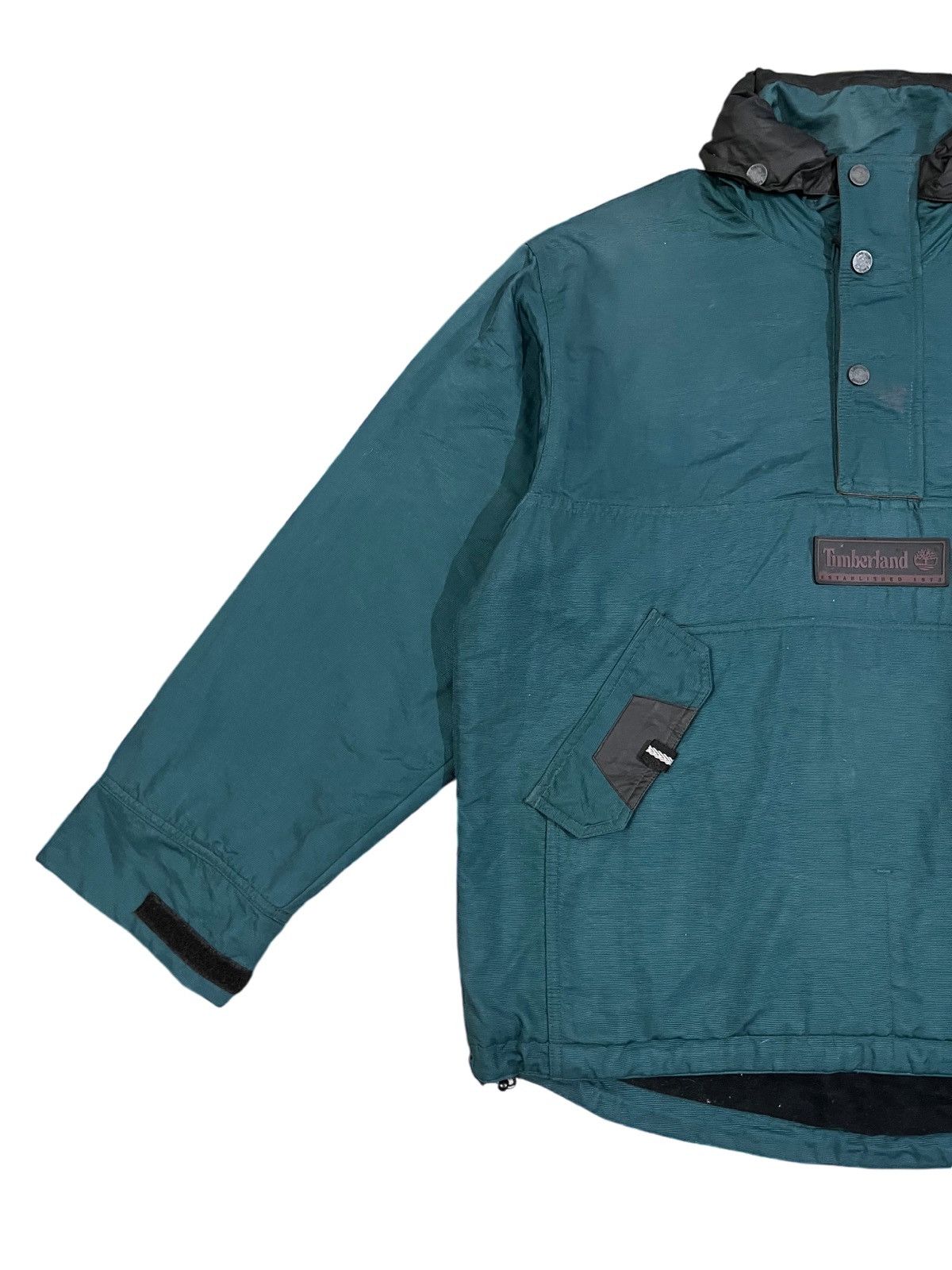 Timberland Vintage Timberland Pullover Anorak Style Jacket Size US M / EU 48-50 / 2 - 2 Thumbnail