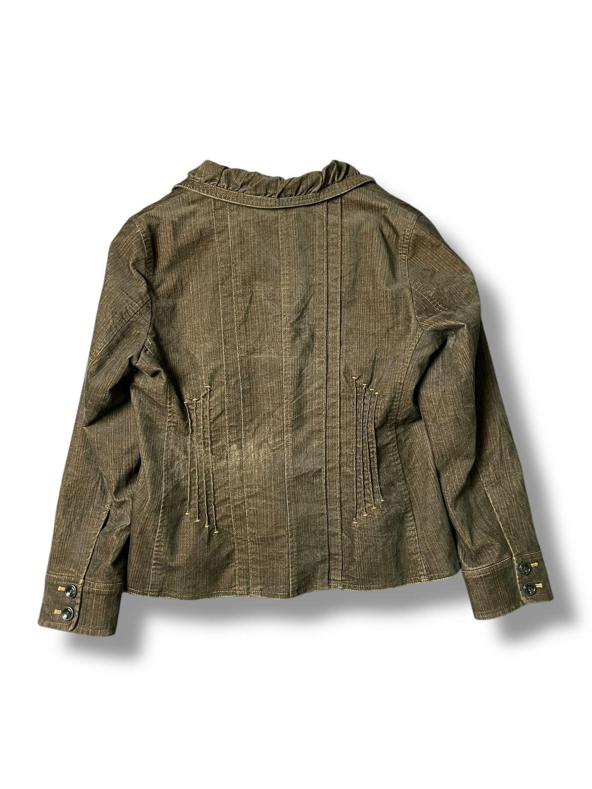 Japanese Brand Eterno Belleza Brand Light Jacket (6) Size US XXS / EU 40 - 4 Thumbnail