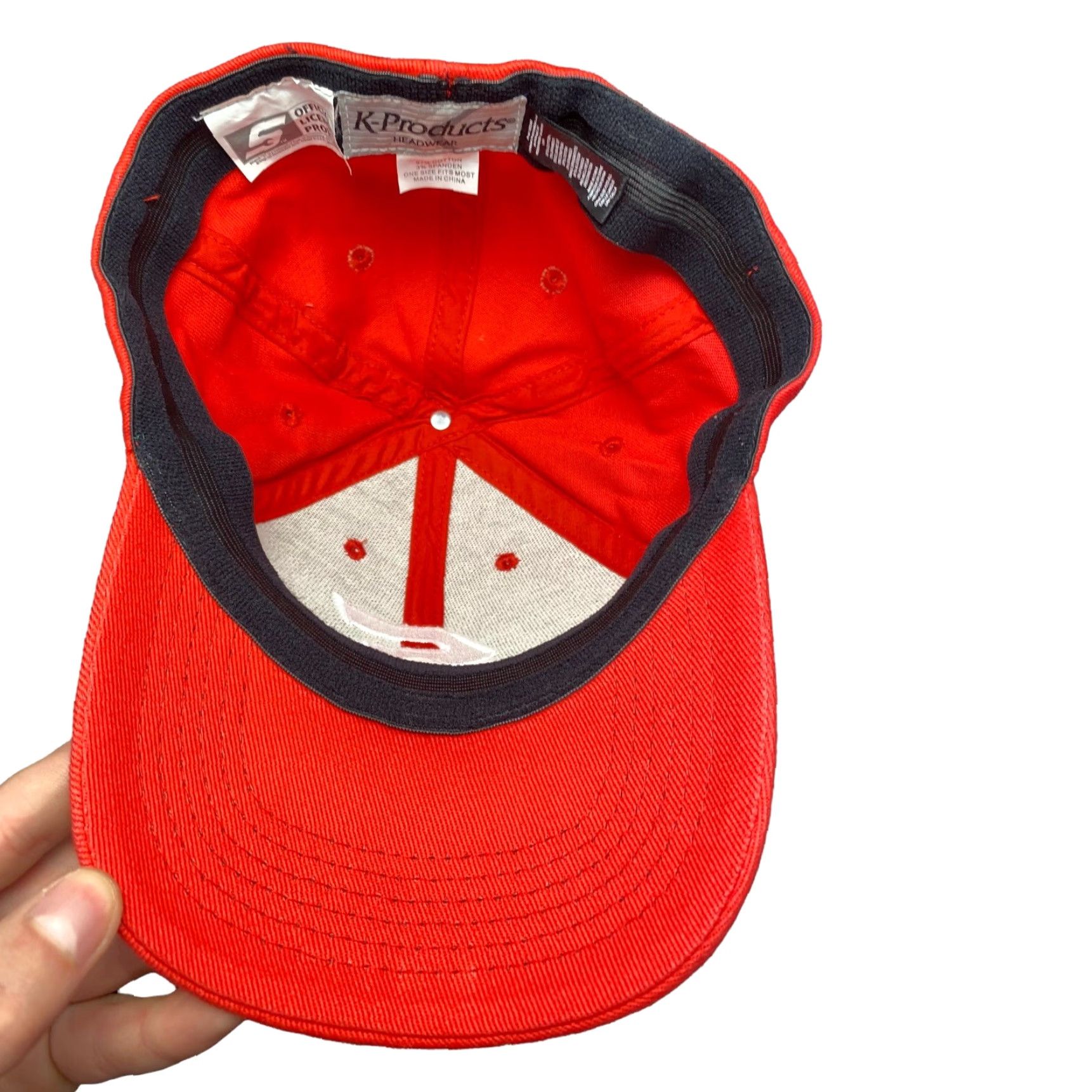 Vintage Snap-On Tools Hat Baseball Cap One Size Red Embroidered Logo Flex Fit Mens Size ONE SIZE - 3 Thumbnail